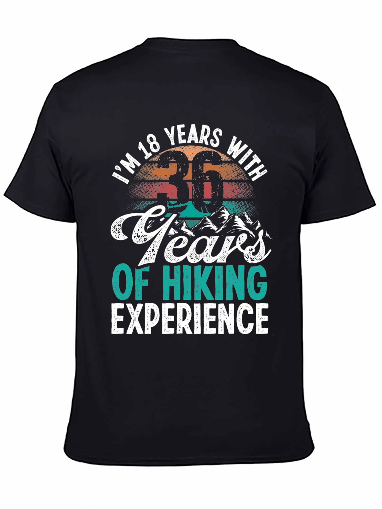 18 Years with 36 Years Hiking Tee