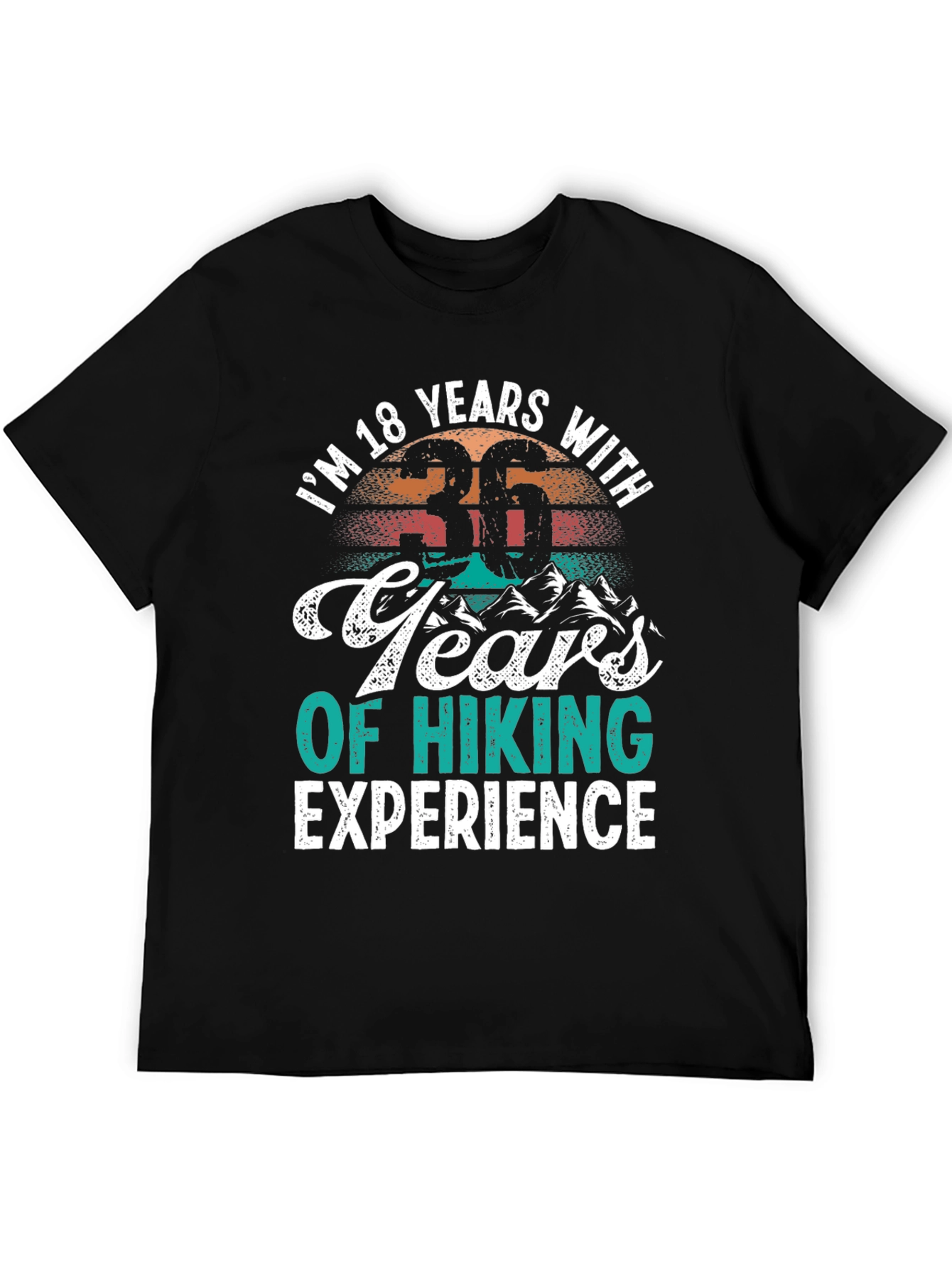 18 Years with 36 Years Hiking Tee