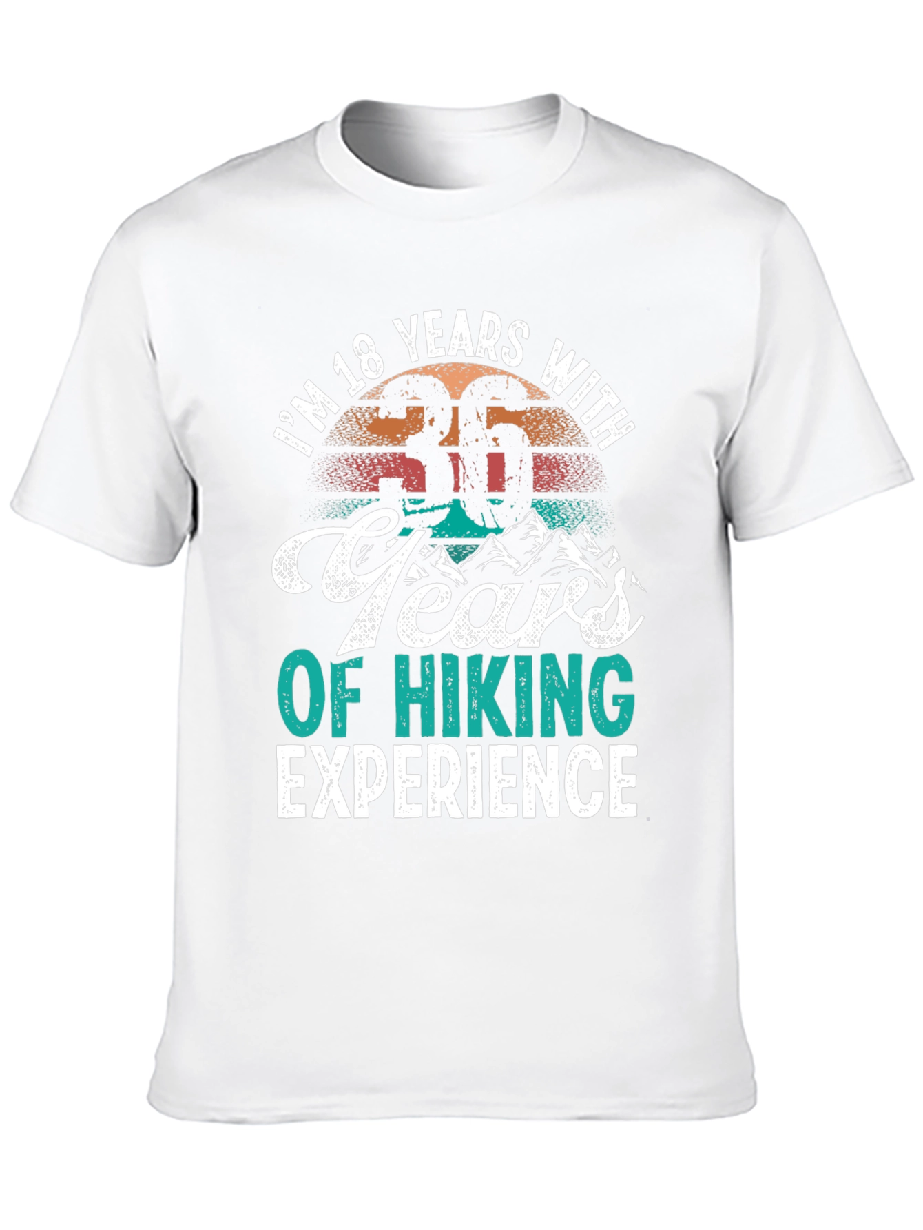 18 Years with 36 Years Hiking Tee