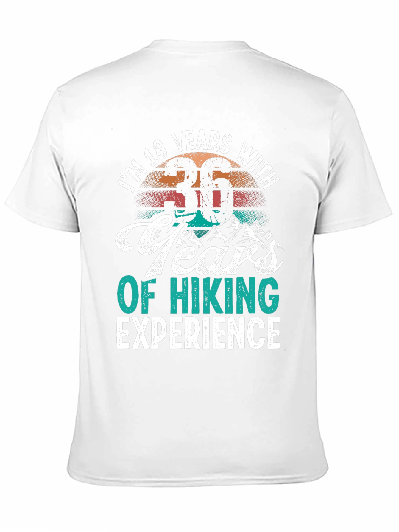18 Years with 36 Years Hiking Tee