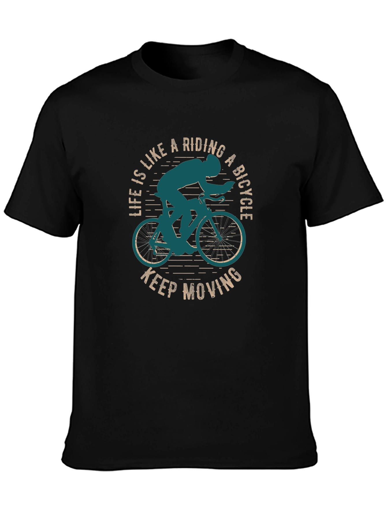 Life is Like Riding A Bicycle Graphic Tee