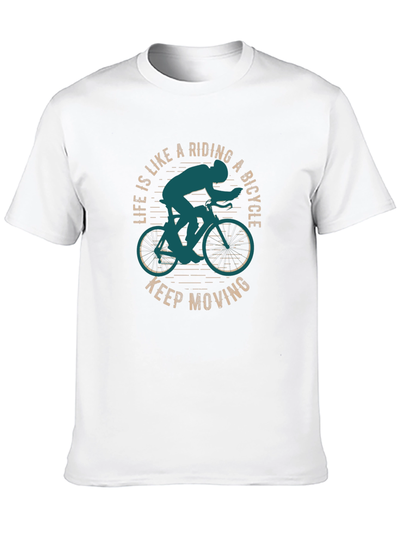 Life is Like Riding A Bicycle Graphic Tee