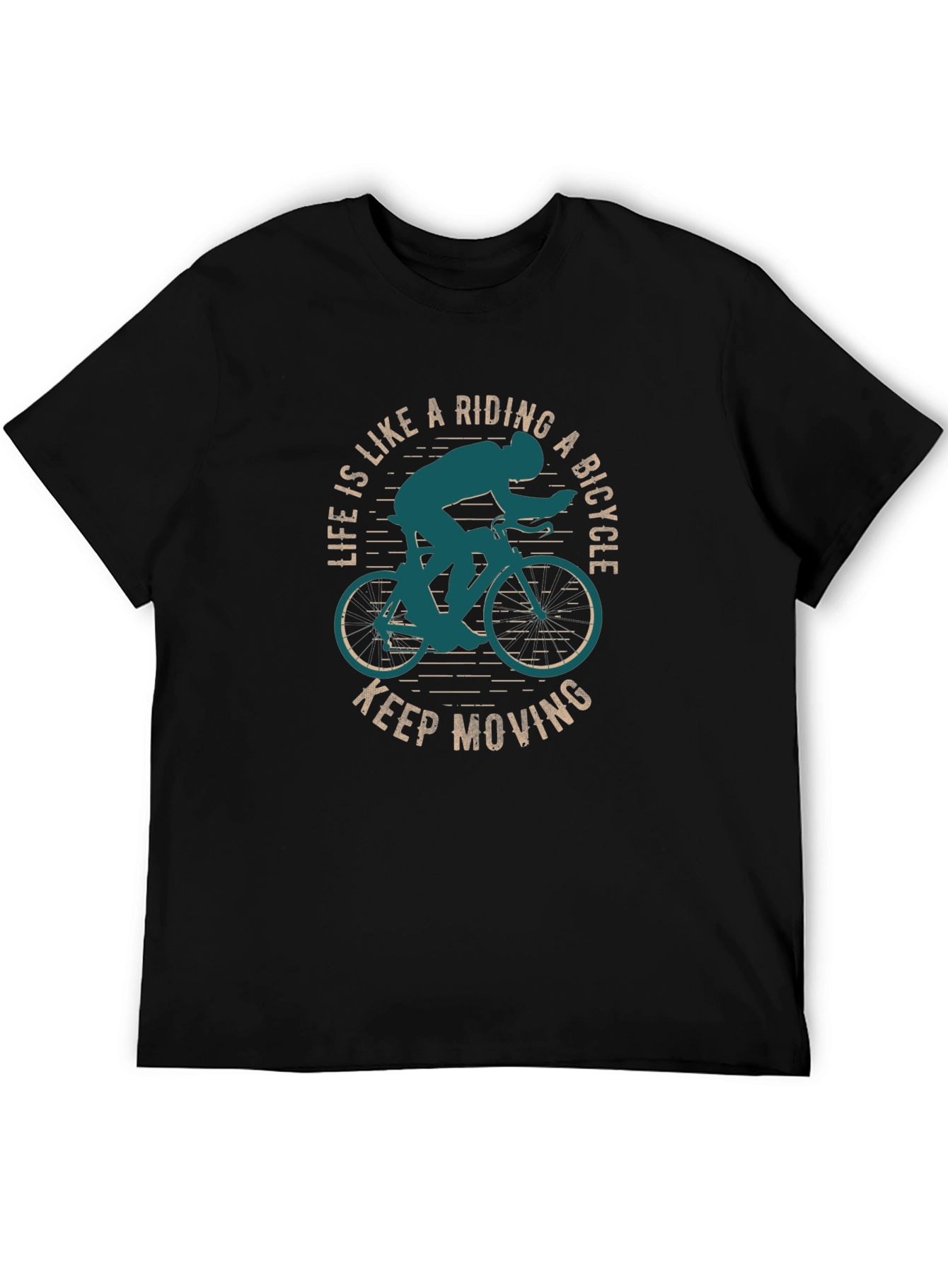 Life is Like Riding A Bicycle Graphic Tee