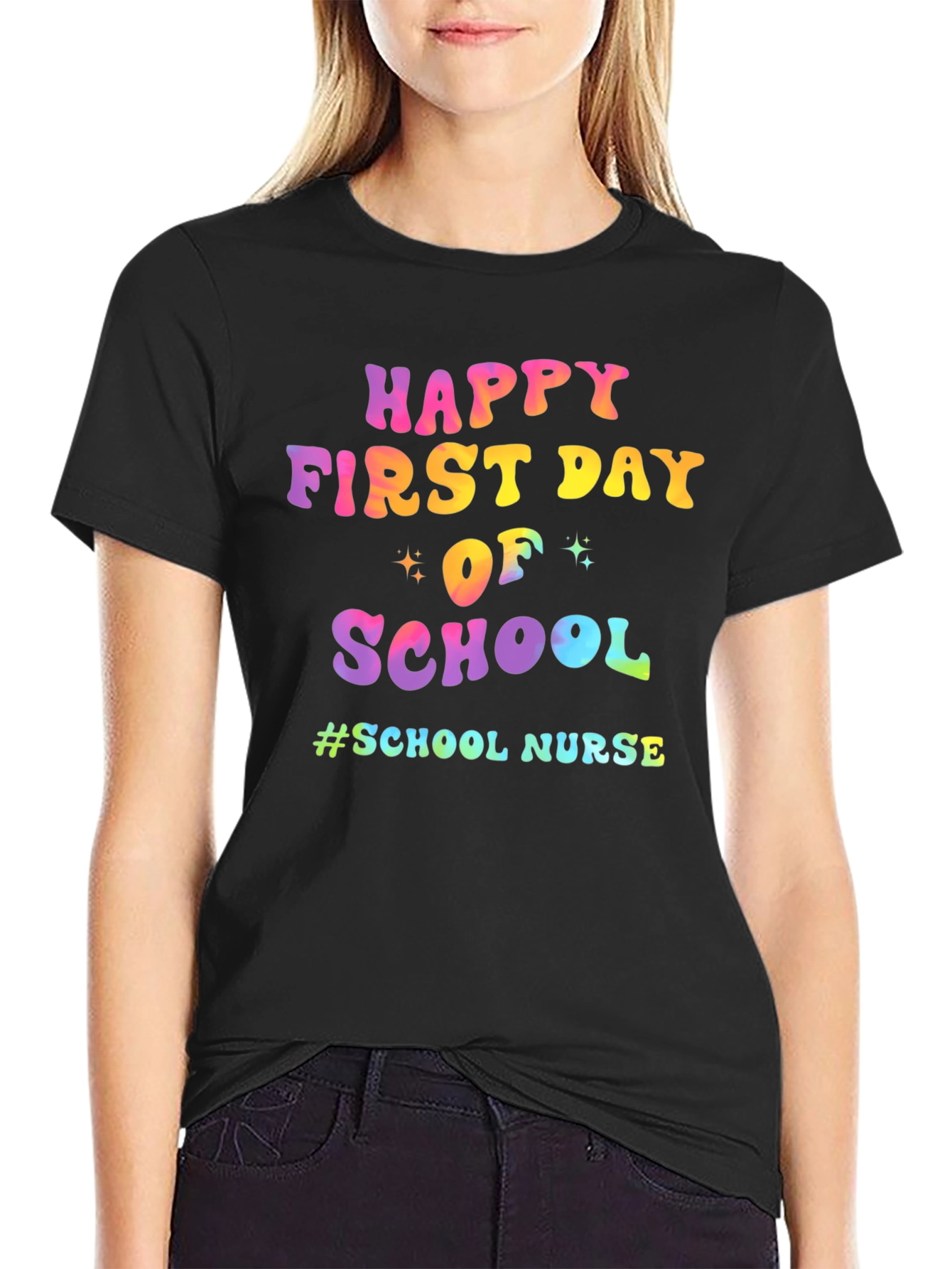 Happy First Day of School Nurse T-Shirt