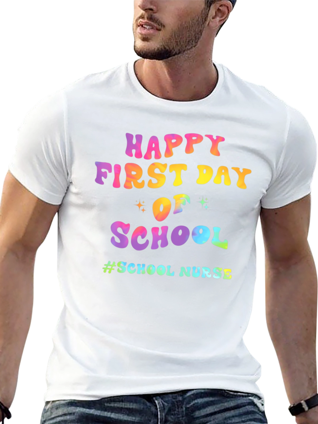 Happy First Day of School Nurse T-Shirt