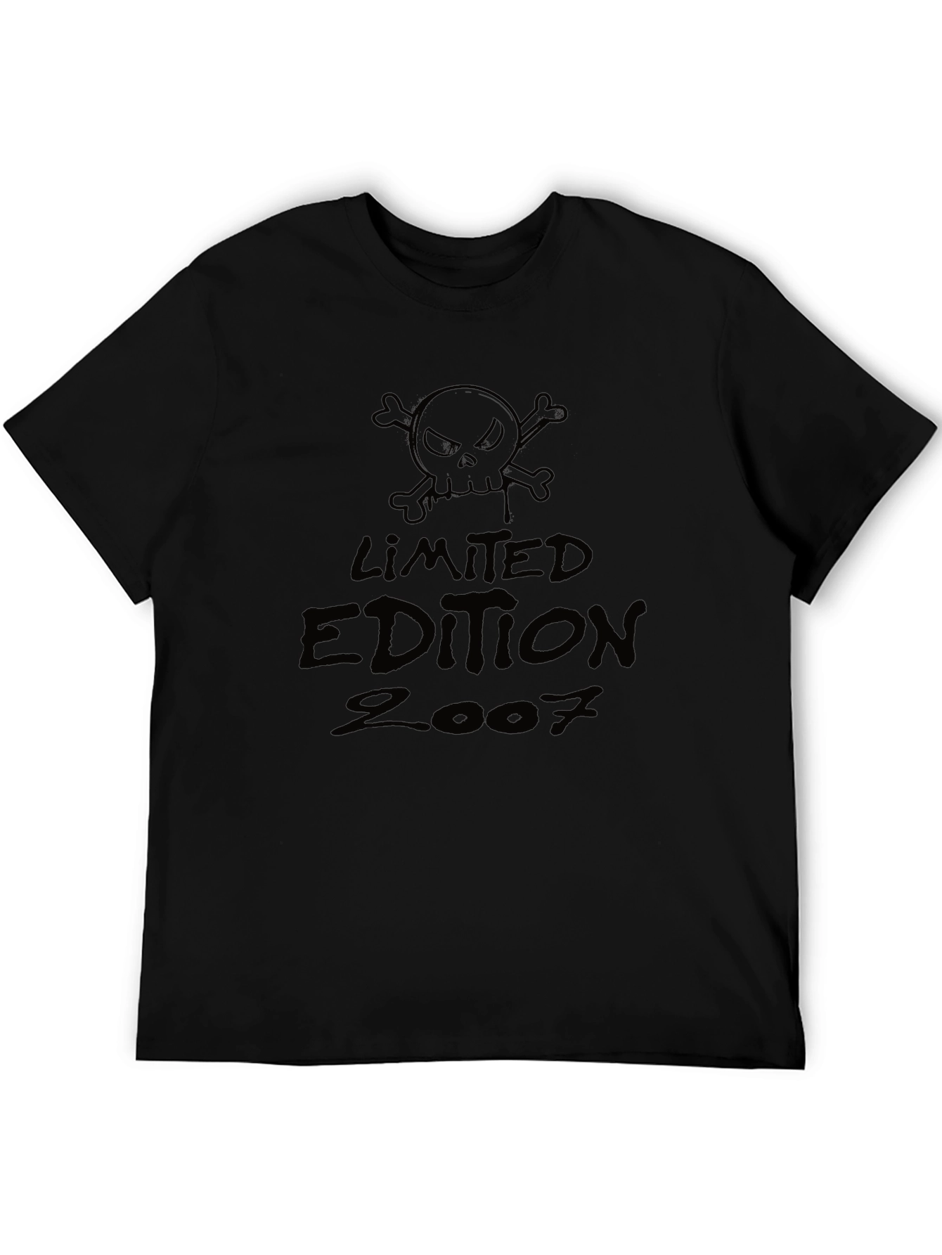 Limited Edition 2007 Black Graphic Tee