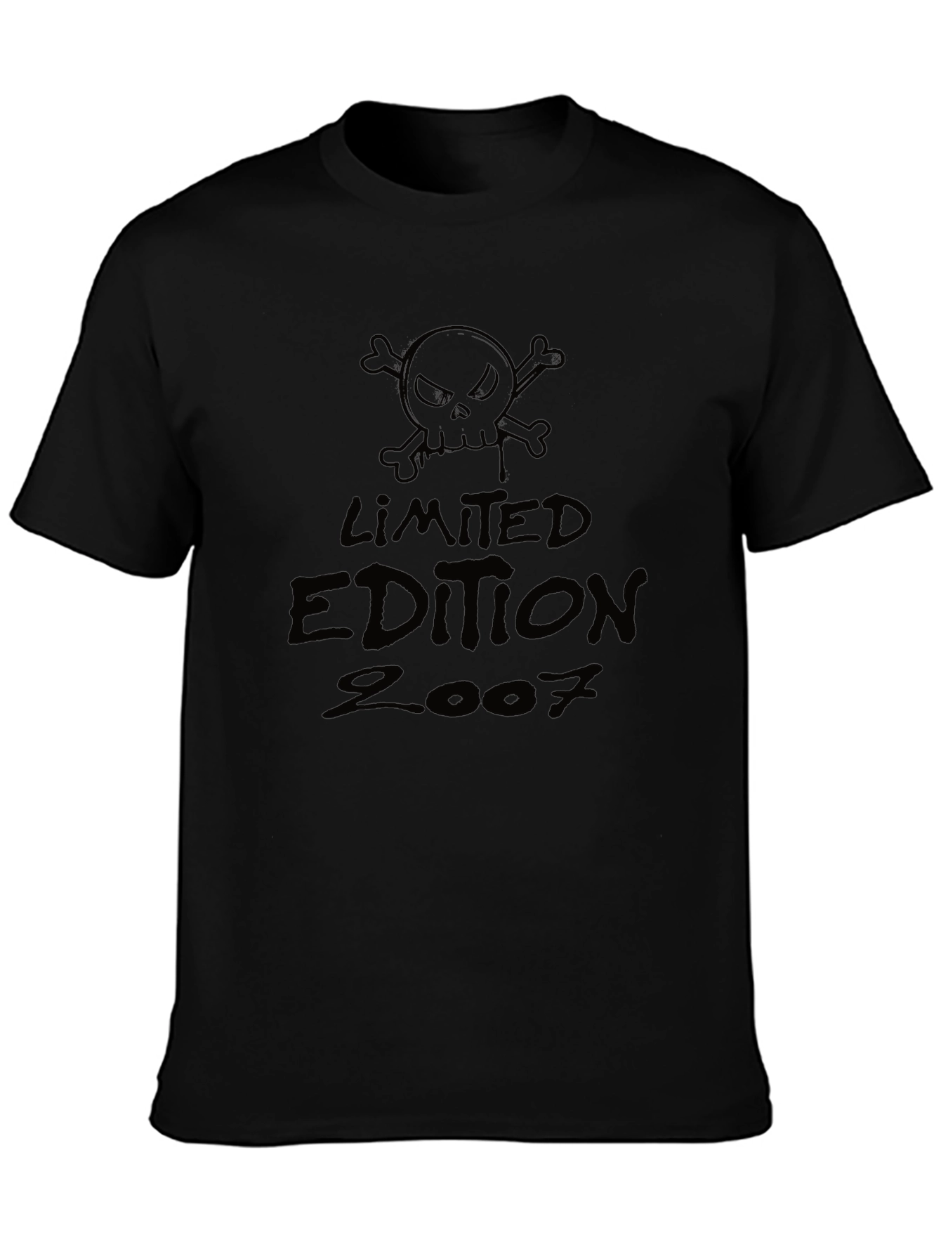 Limited Edition 2007 Black Graphic Tee