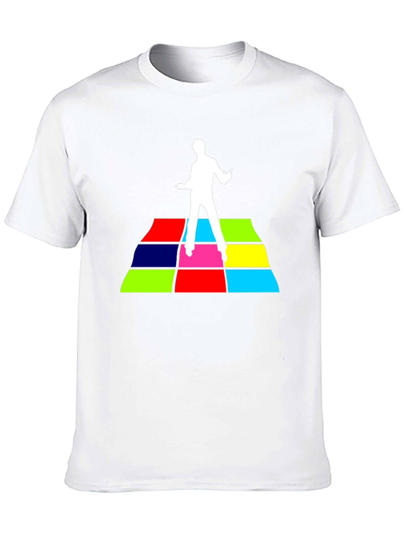 Retro Disco Fever T-Shirt - Black Cotton Tee