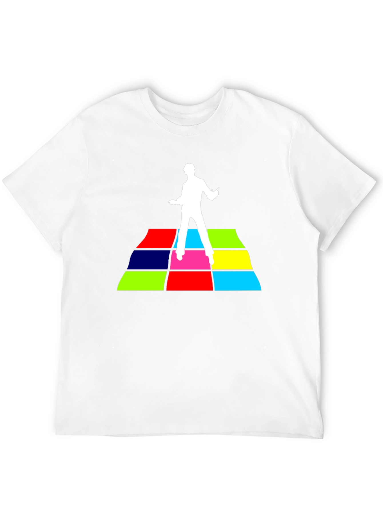 Retro Disco Fever T-Shirt - Black Cotton Tee