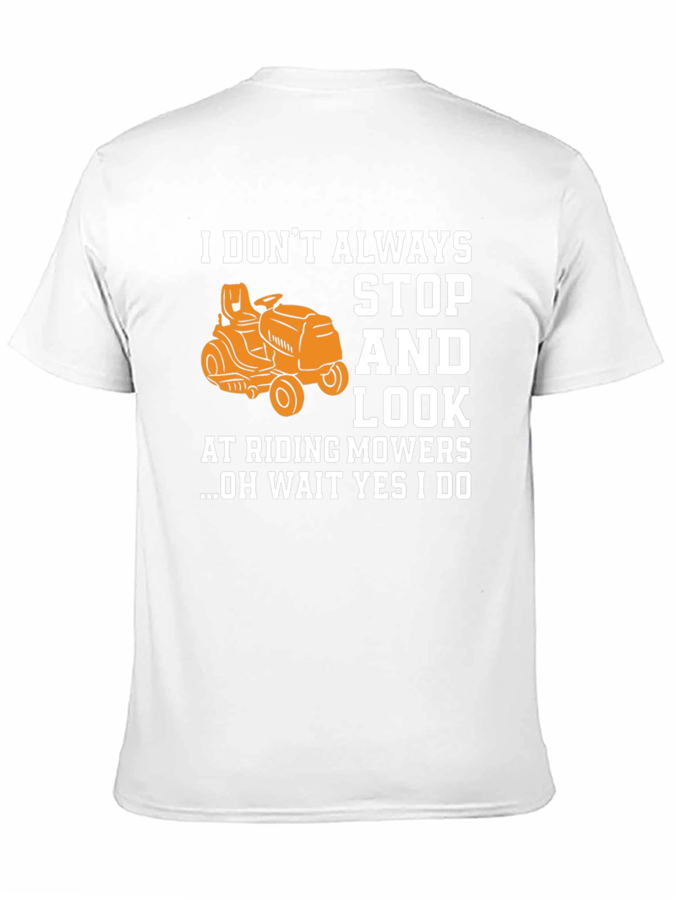 Funny Riding Mower T-Shirt