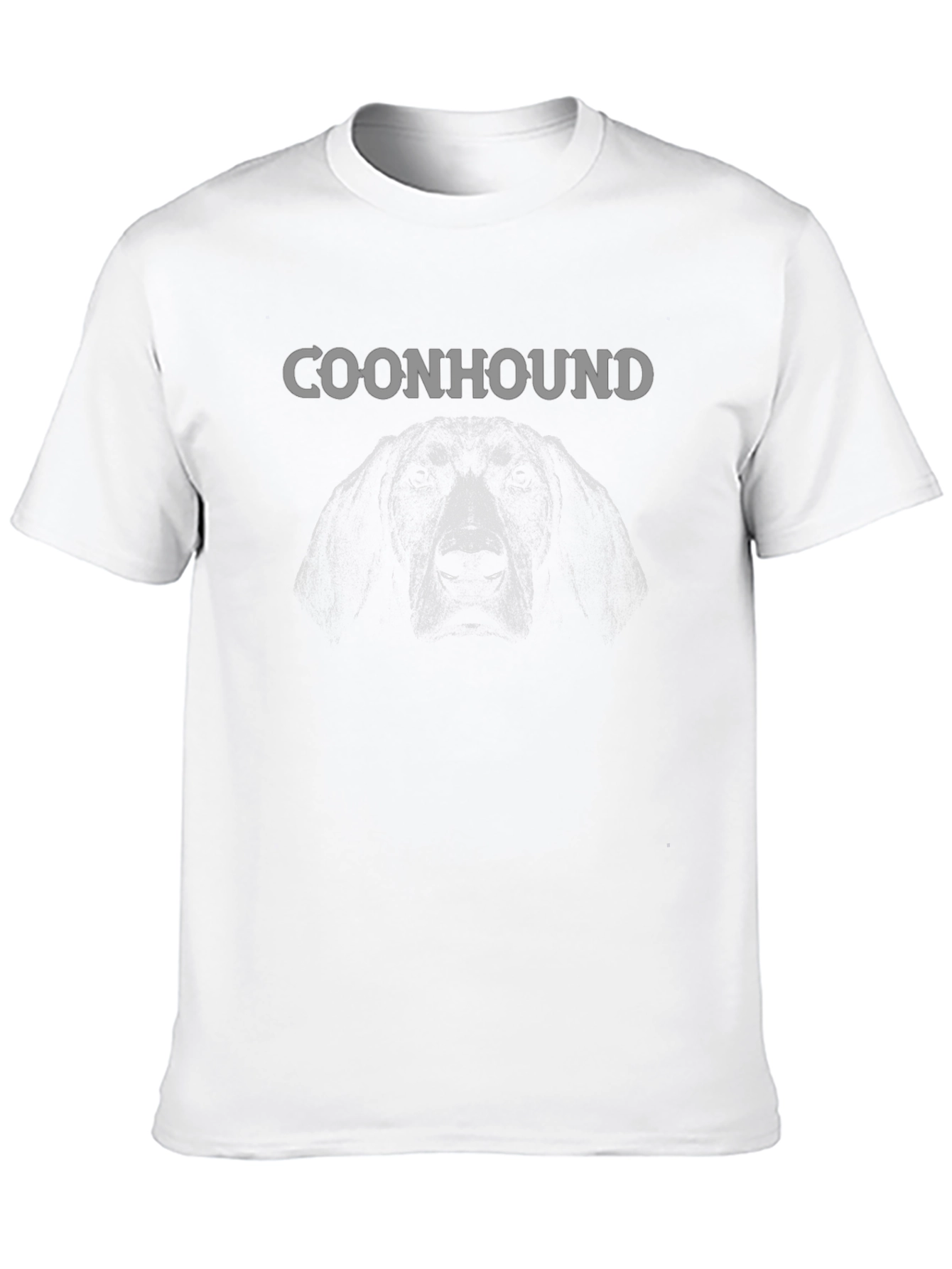 Coonhound Graphic T-Shirt - Black