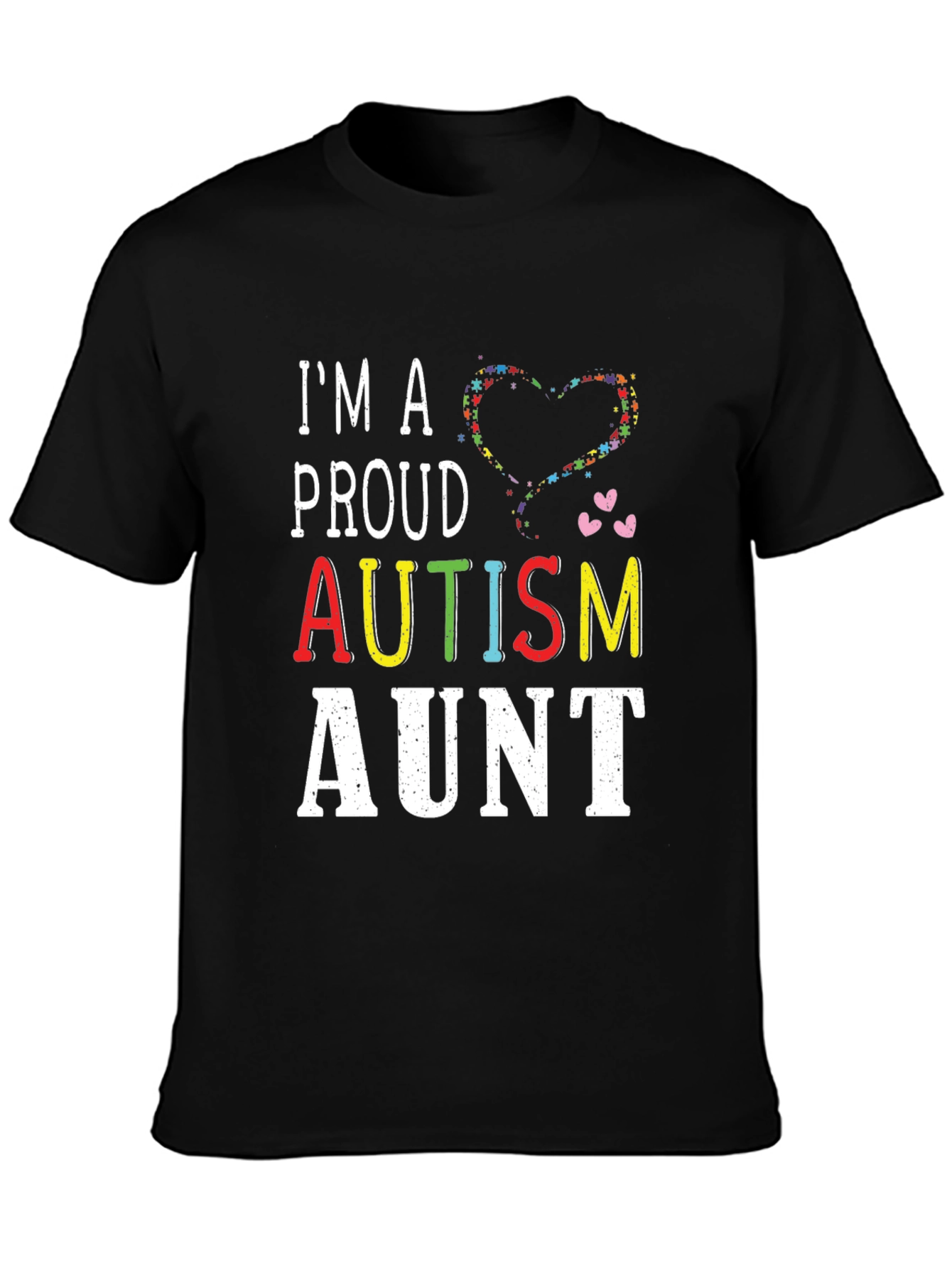 Proud Autism Aunt T-Shirt