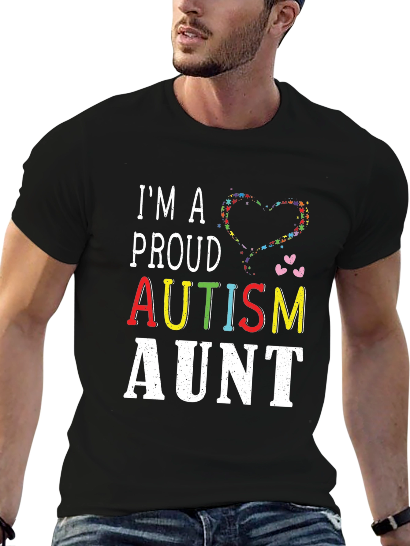 Proud Autism Aunt T-Shirt