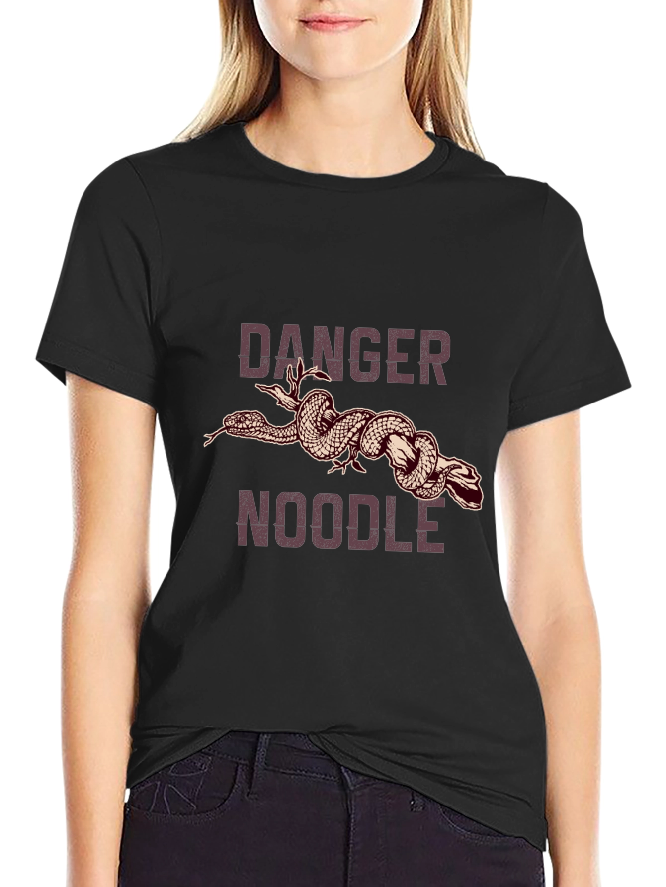 Danger Noodle Graphic Tee - Funny Snake T-Shirt