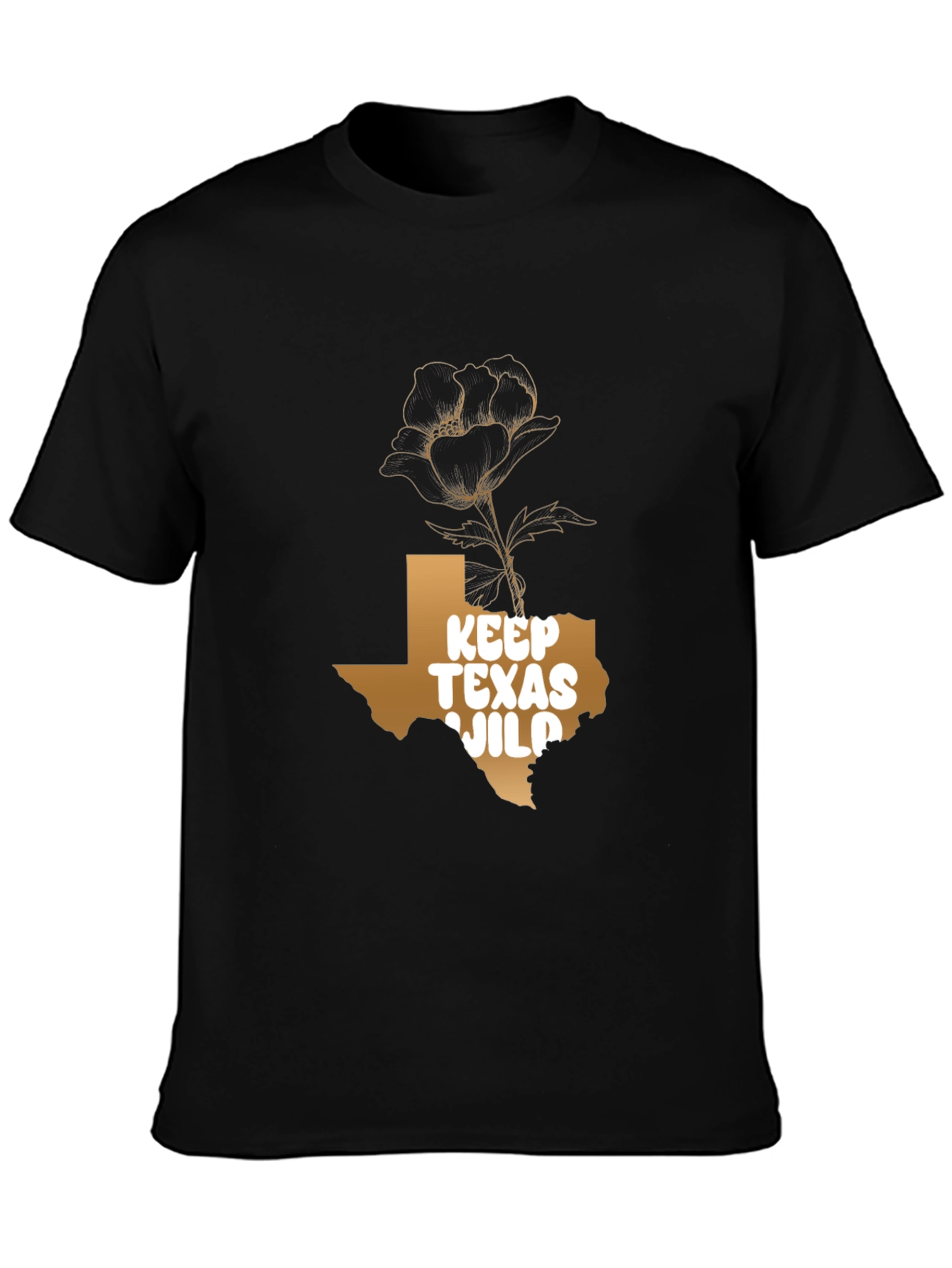 Keep Texas Wild Graphic T-Shirt