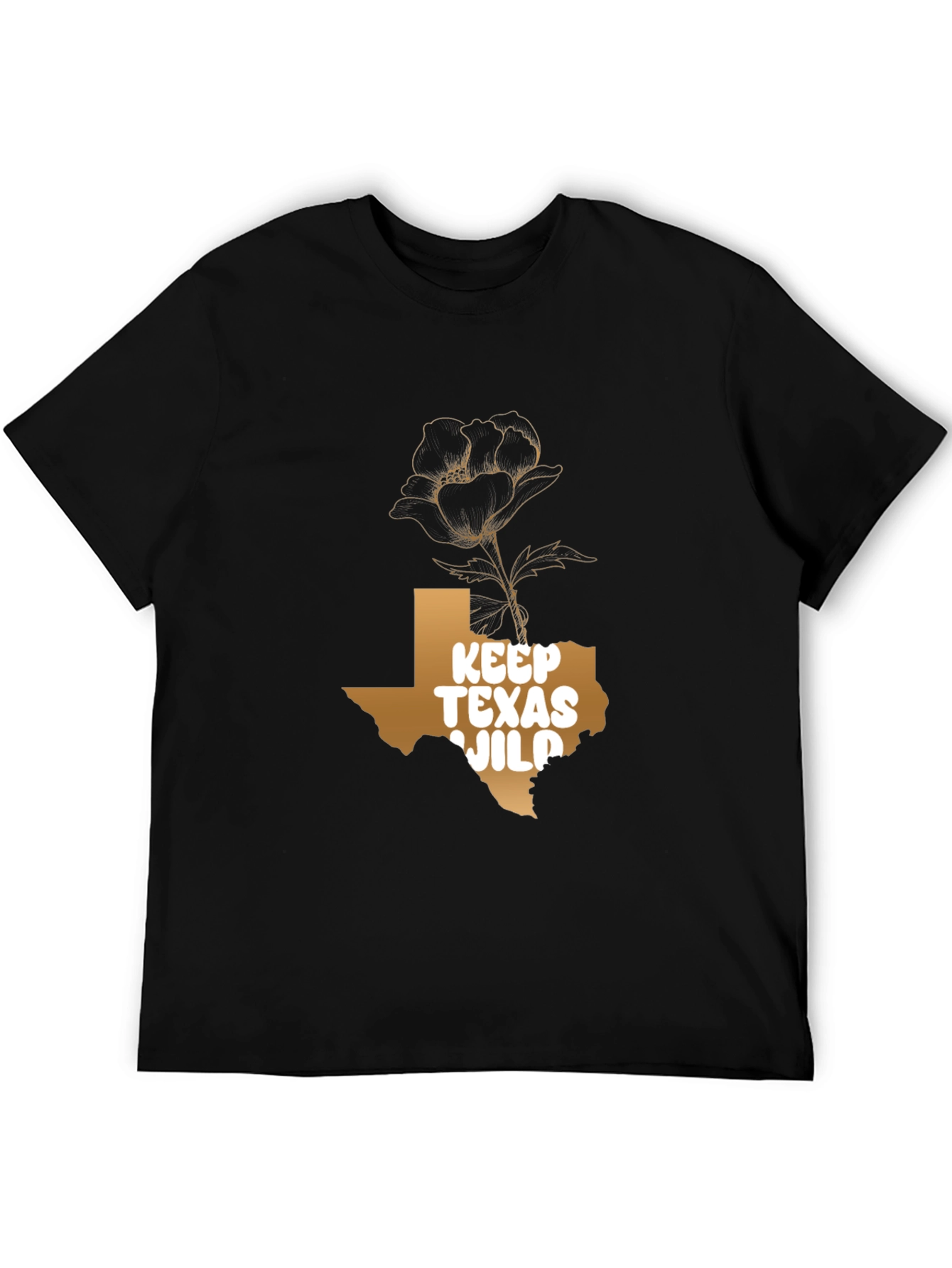 Keep Texas Wild Graphic T-Shirt