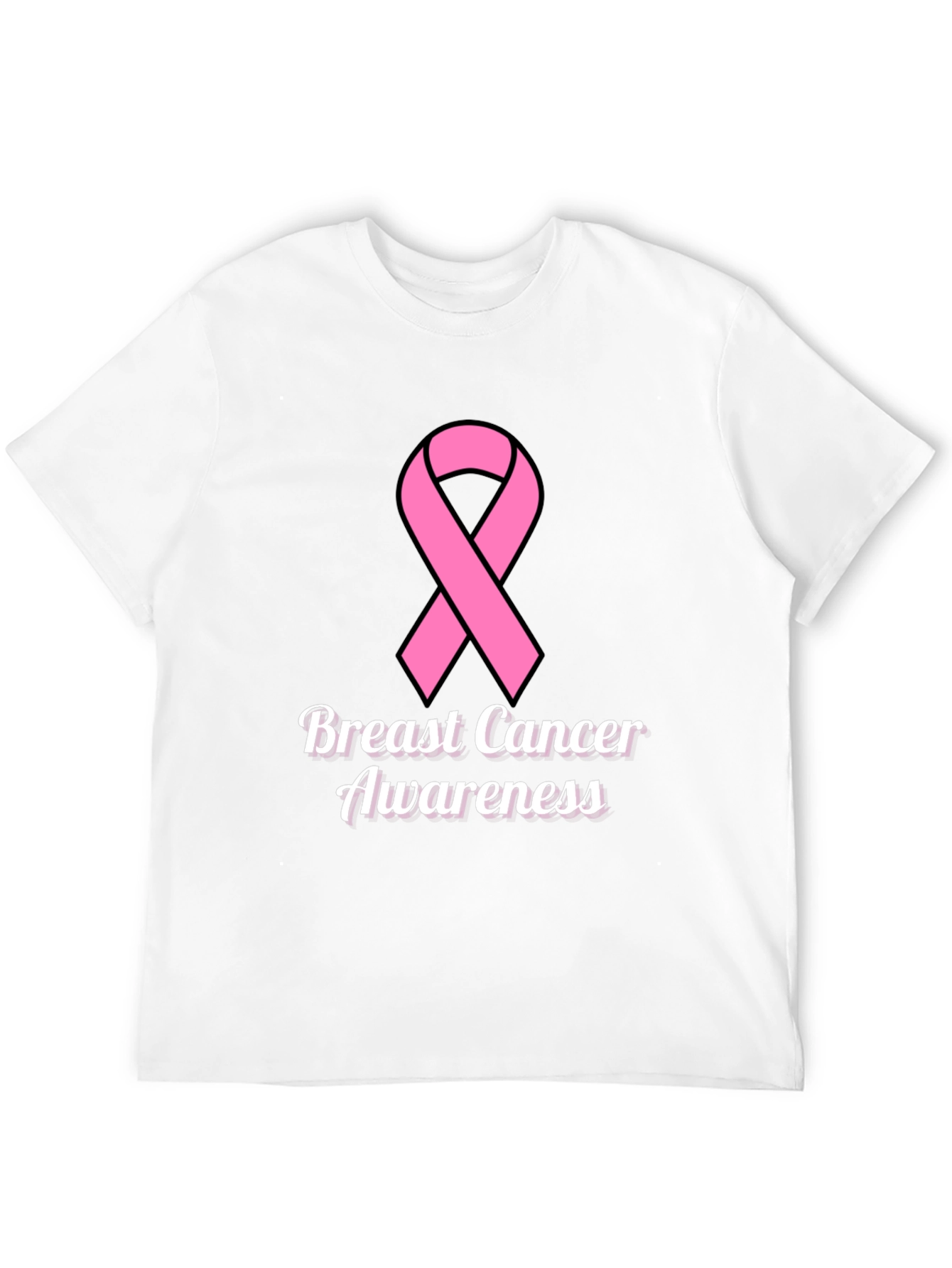 Breast Cancer Awareness Ribbon T-Shirt