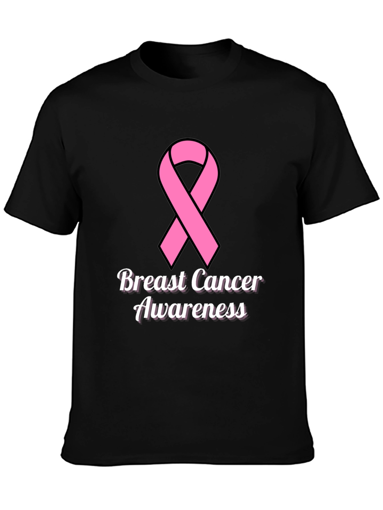 Breast Cancer Awareness Ribbon T-Shirt