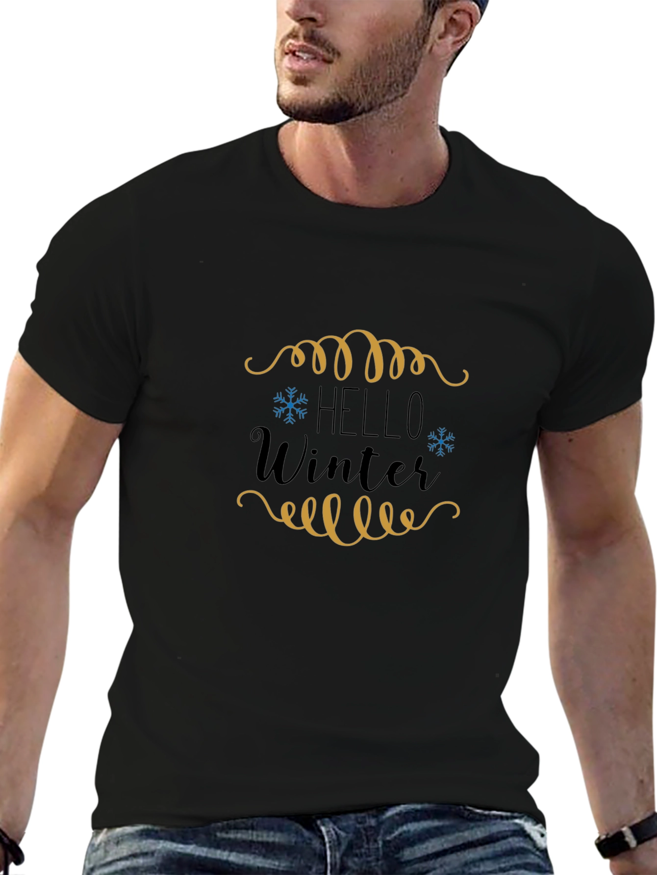 Hello Winter Graphic T-Shirt
