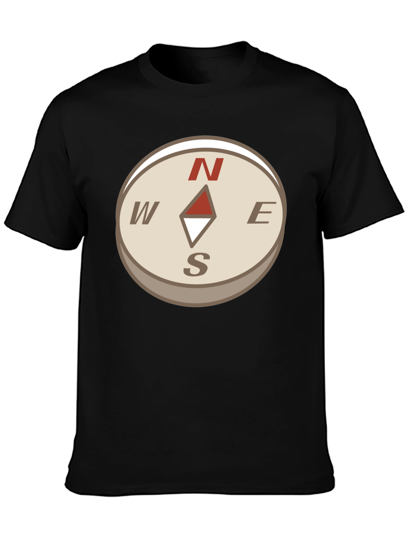 Compass Graphic Tee - Stylish Adventure Apparel