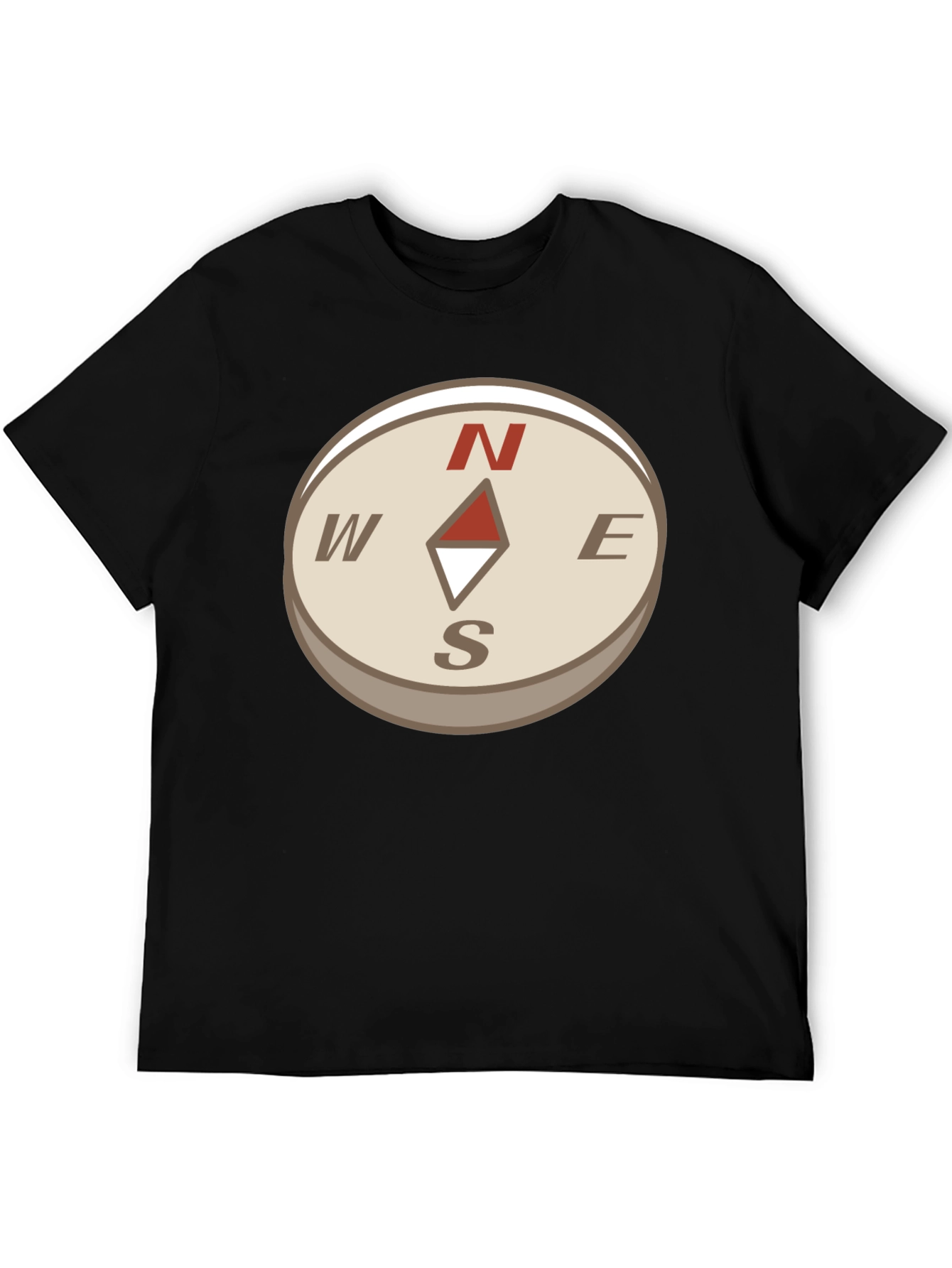 Compass Graphic Tee - Stylish Adventure Apparel