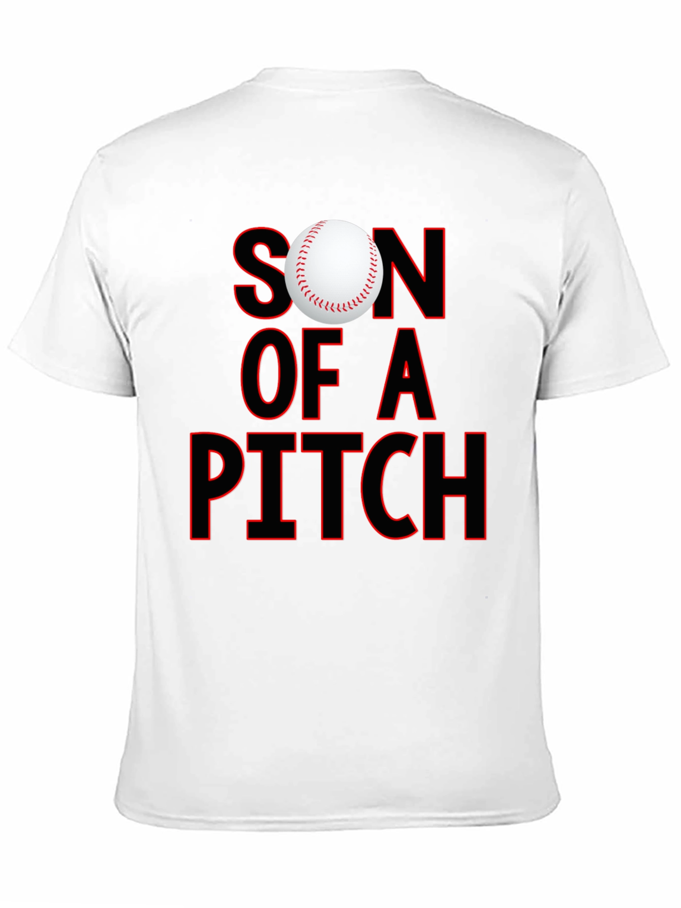 Son of a Pitch Baseball Graphic T-Shirt