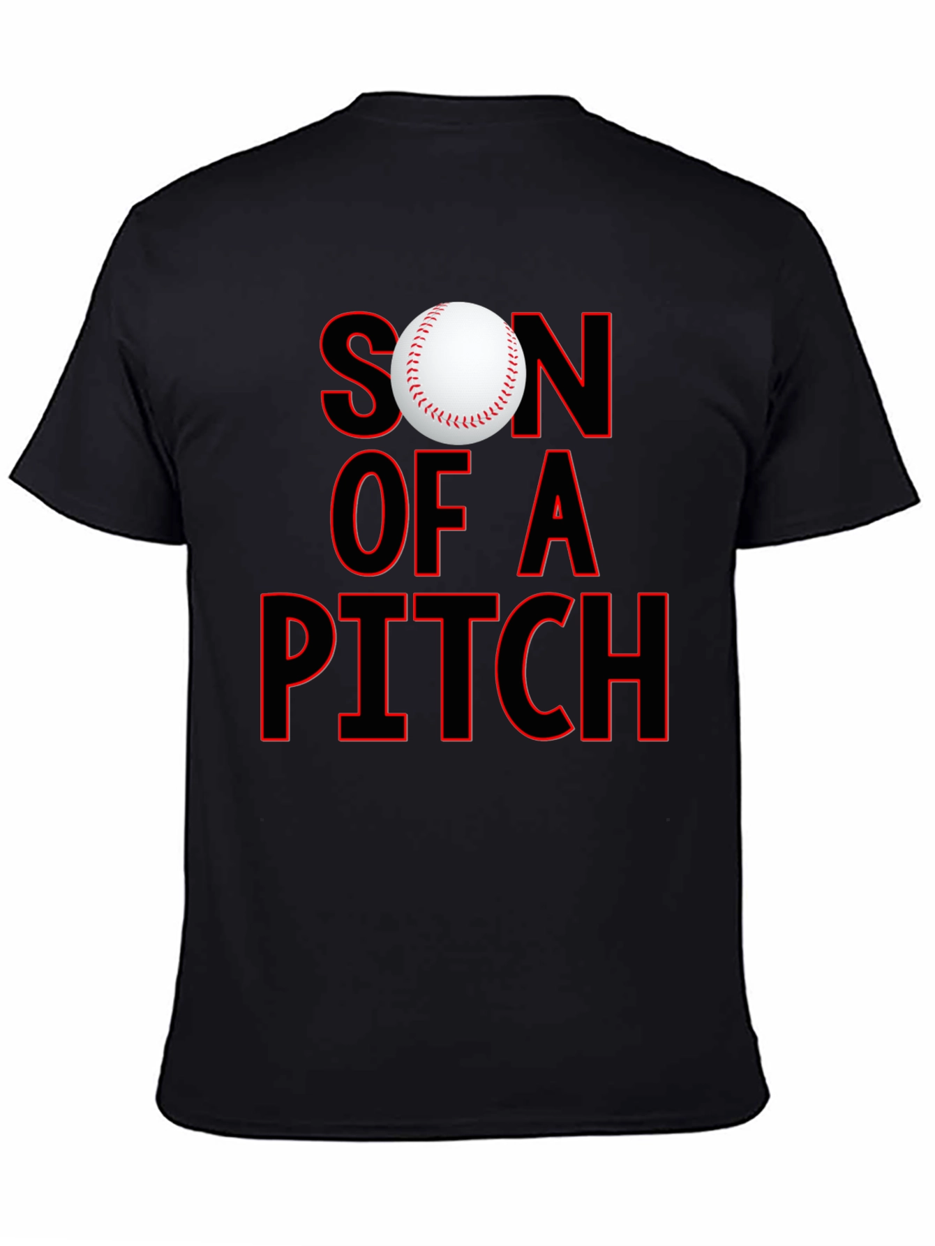 Son of a Pitch Baseball Graphic T-Shirt