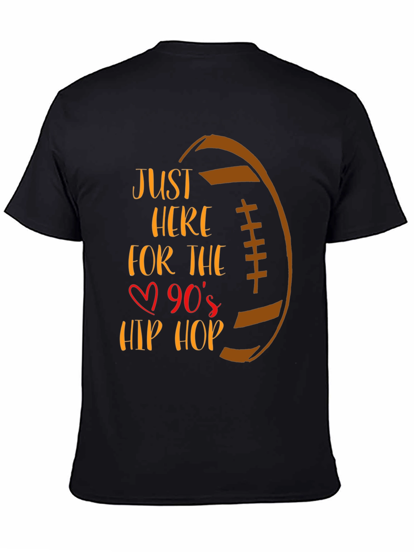 90s Hip Hop Football Graphic Tee