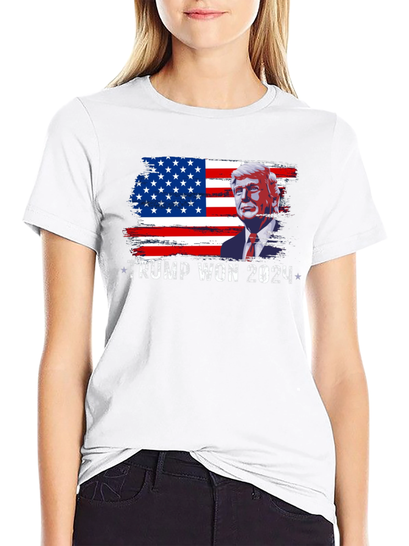 Trump Won 2024 Graphic Tee