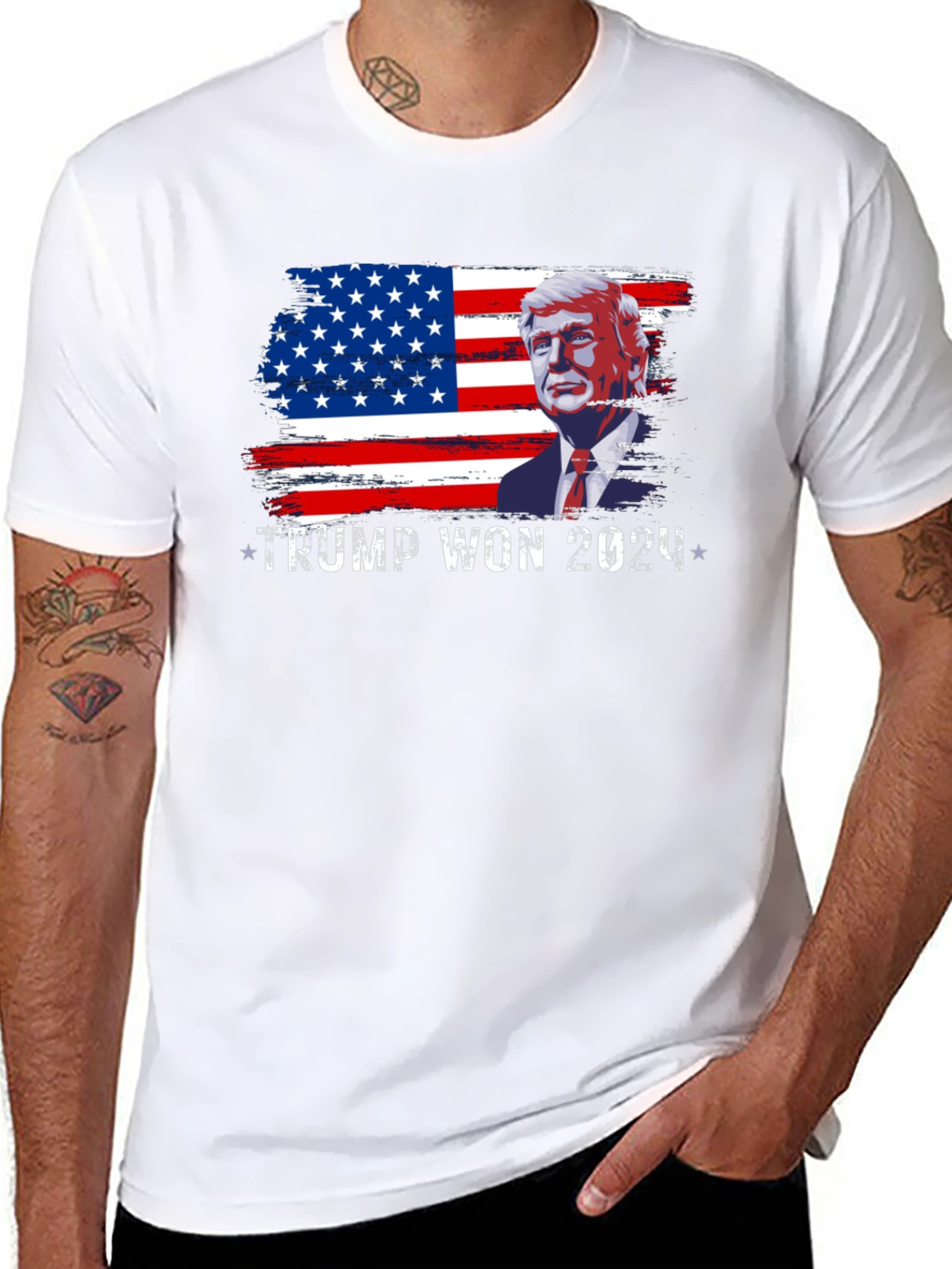 Trump Won 2024 Graphic Tee