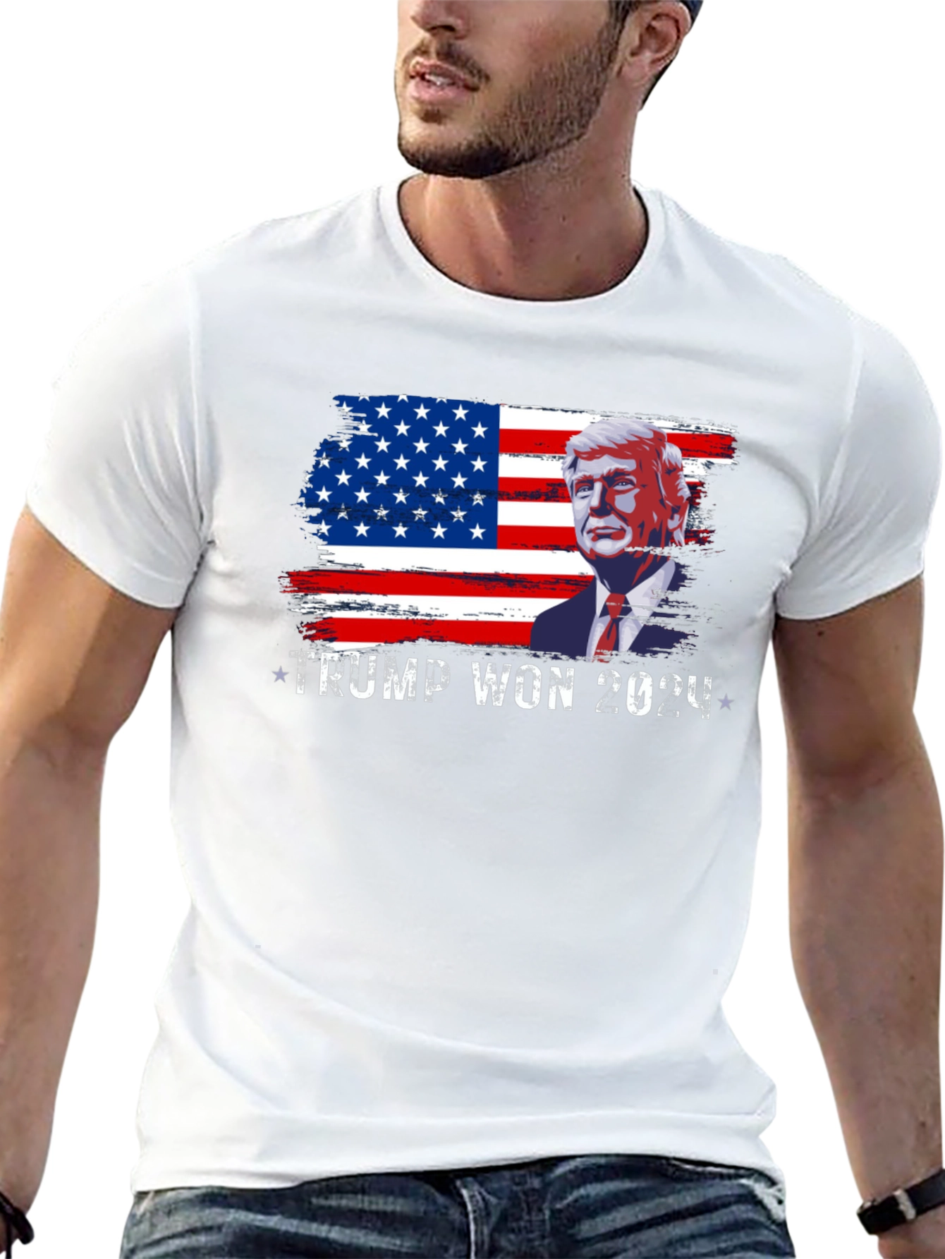Trump Won 2024 Graphic Tee