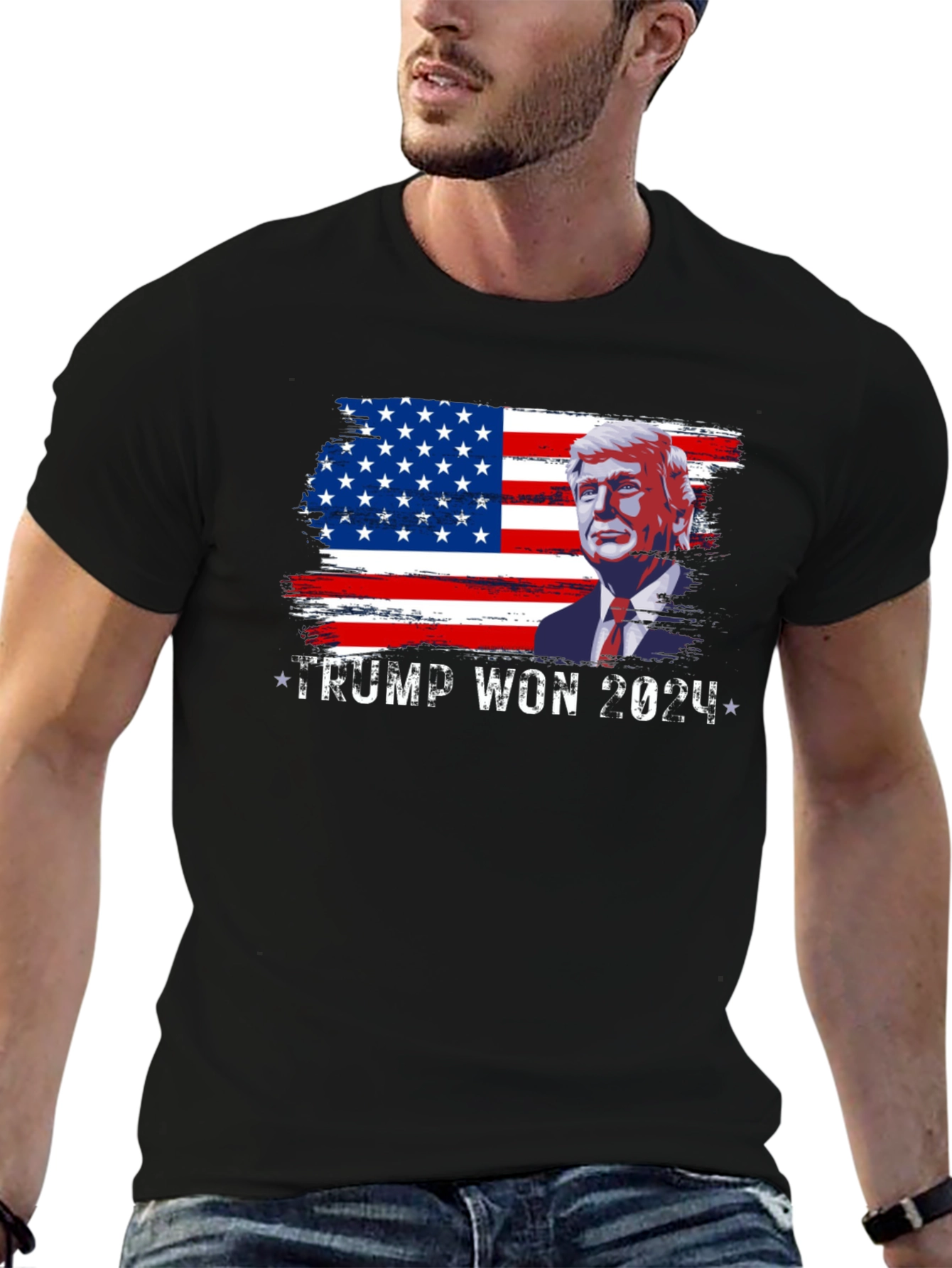 Trump Won 2024 Graphic Tee