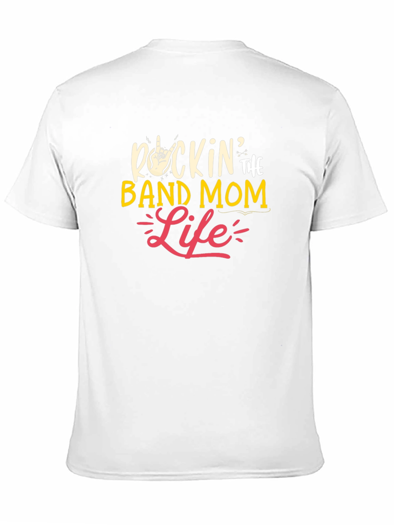 Rockin Band Mom Life Graphic T-Shirt