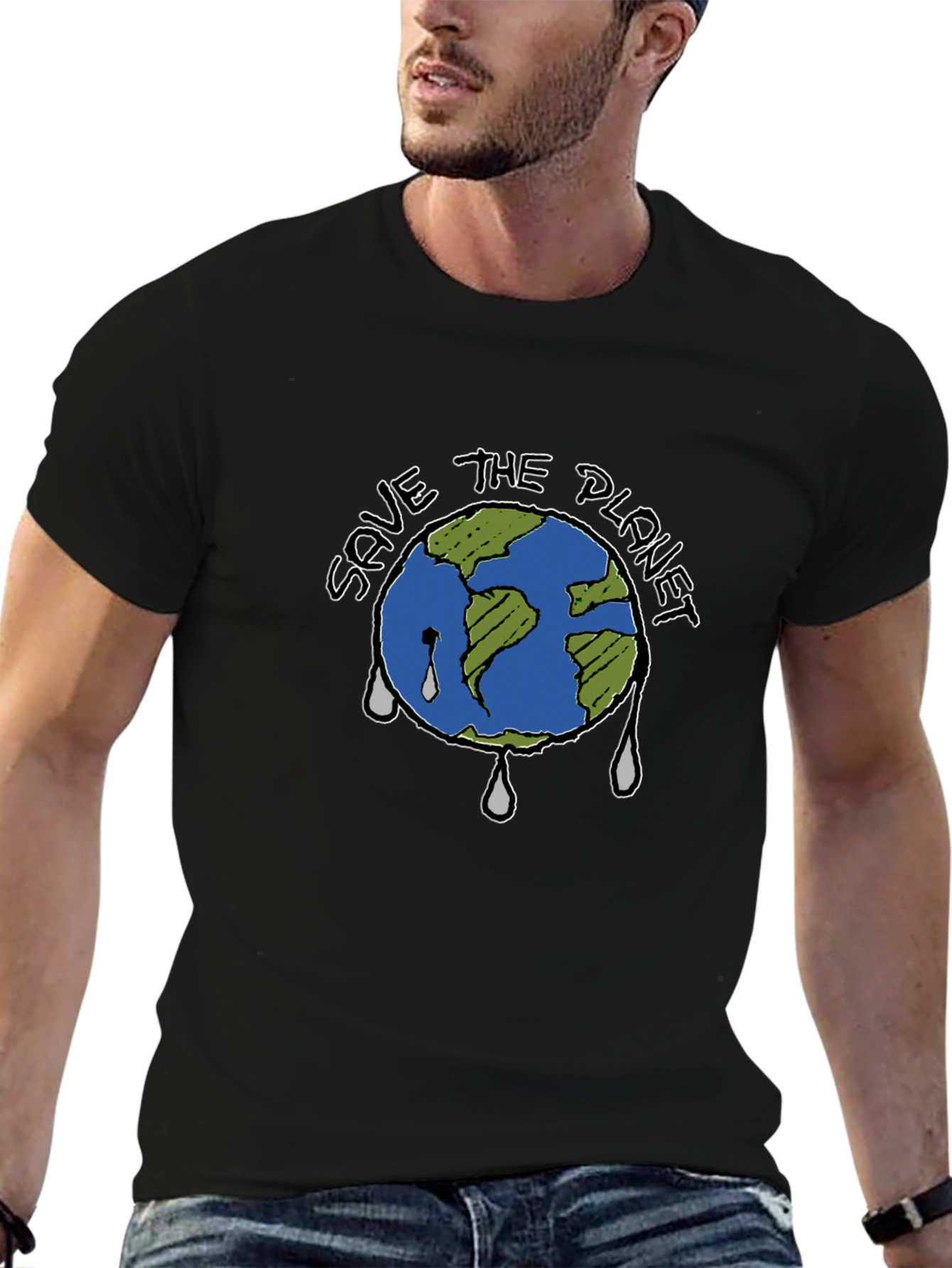 Save the Planet Graphic Tee - Eco-Friendly Fashion
