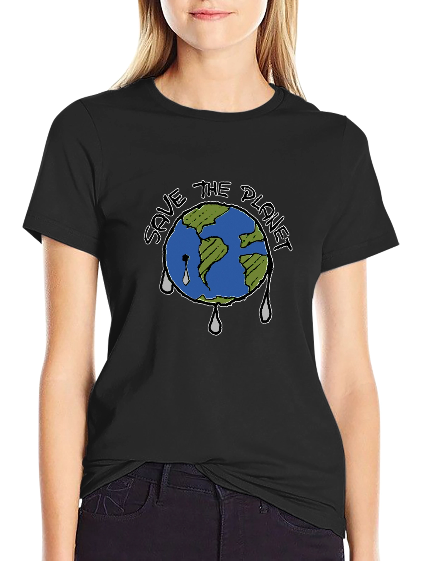 Save the Planet Graphic Tee - Eco-Friendly Fashion