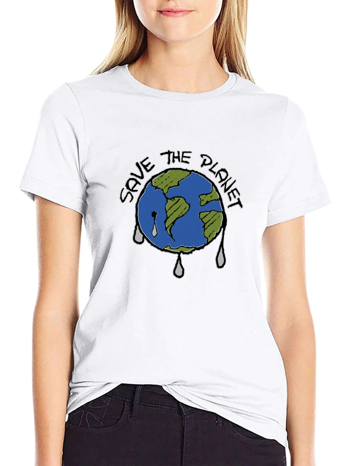 Save the Planet Graphic Tee - Eco-Friendly Fashion