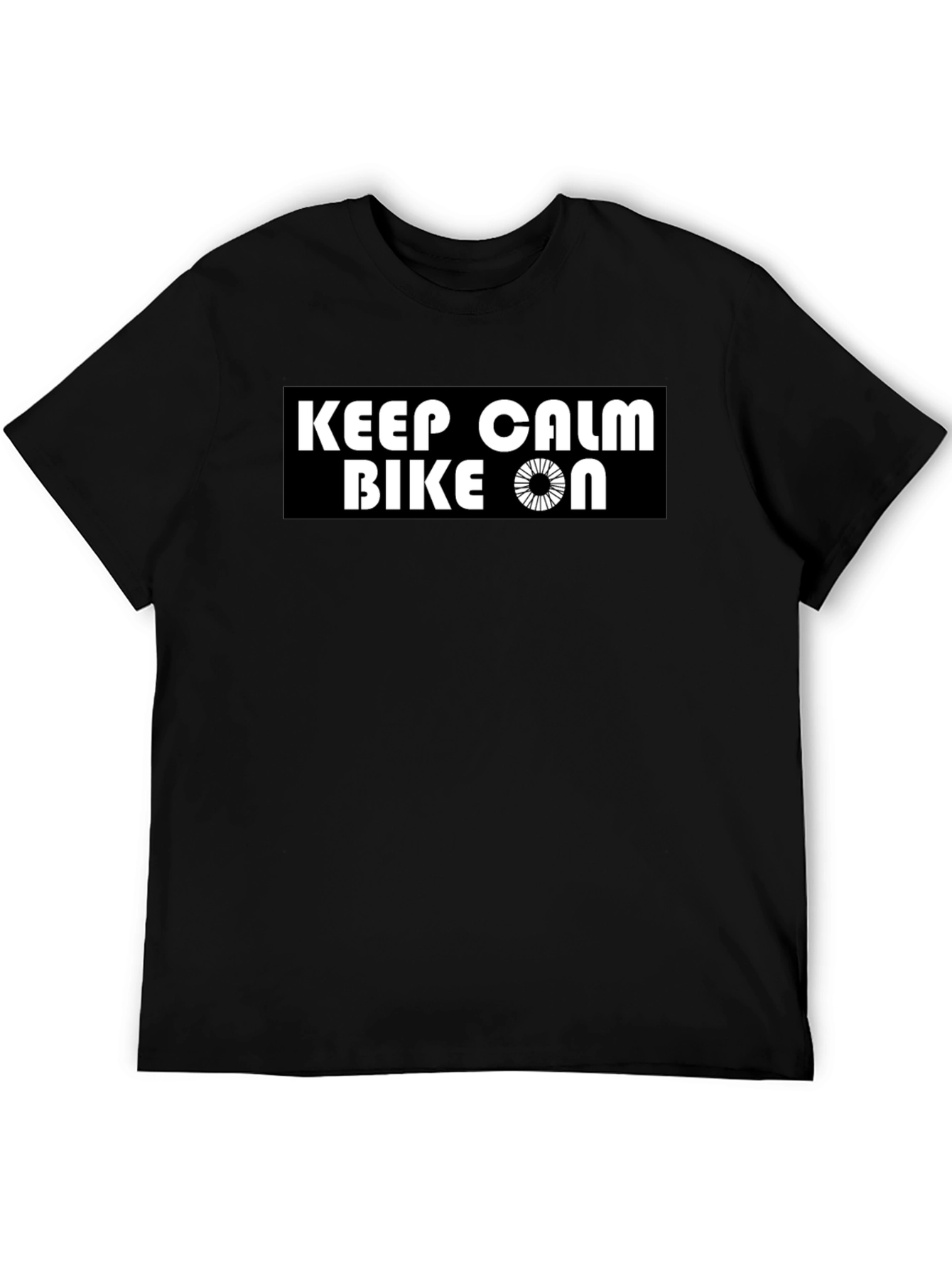 Keep Calm Bike On T-Shirt - Cycling Apparel