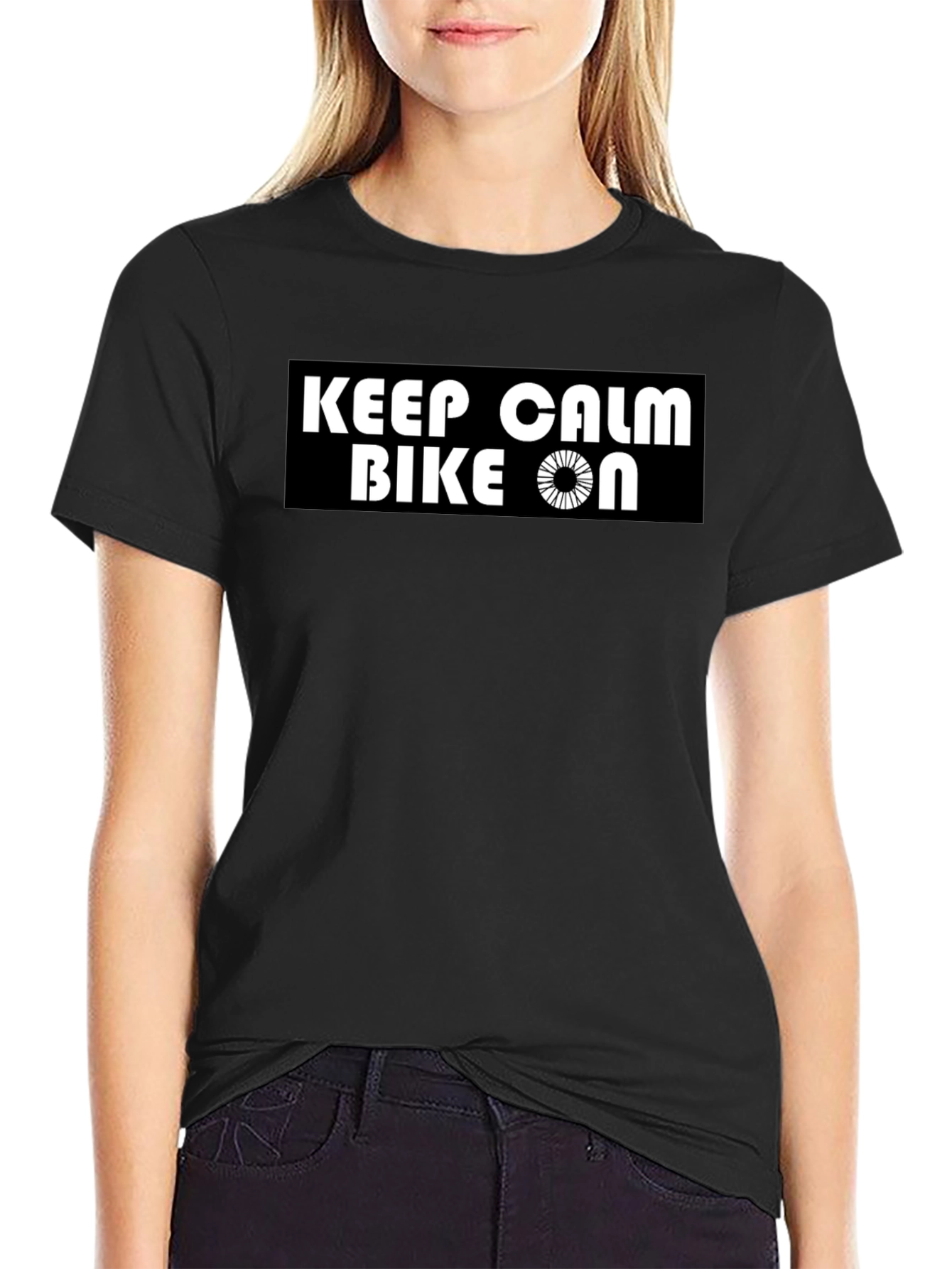 Keep Calm Bike On T-Shirt - Cycling Apparel