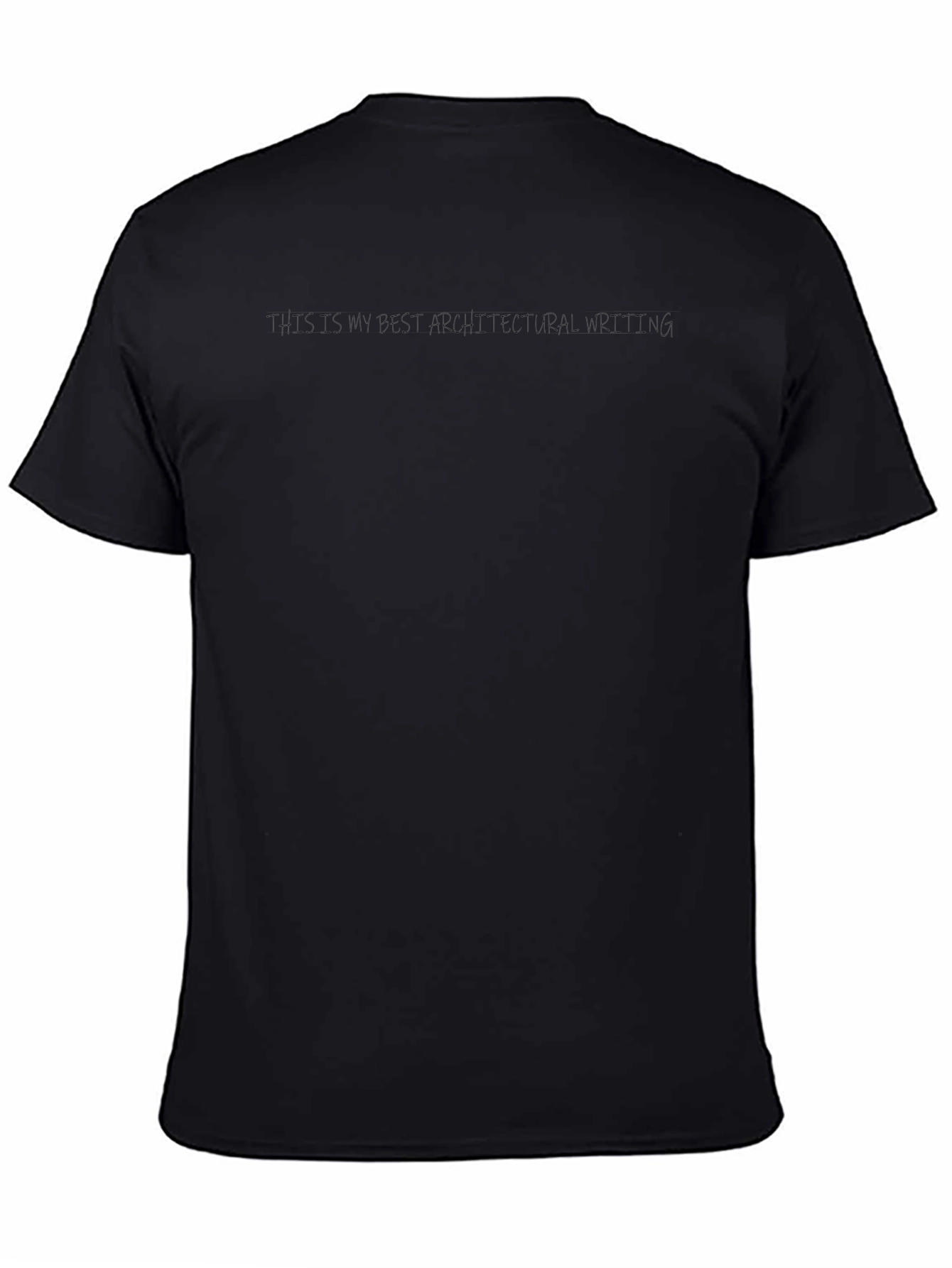 Architectural Writing Black Tee