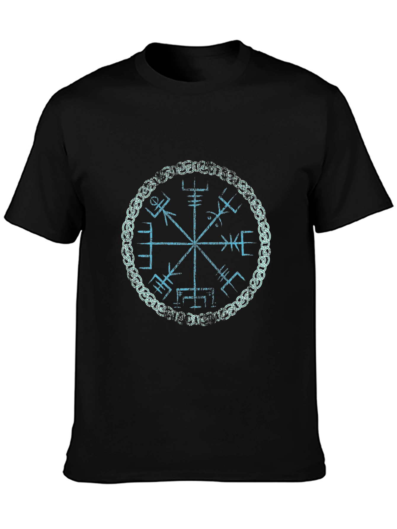 Vegvisir Compass T-Shirt - Viking Symbol
