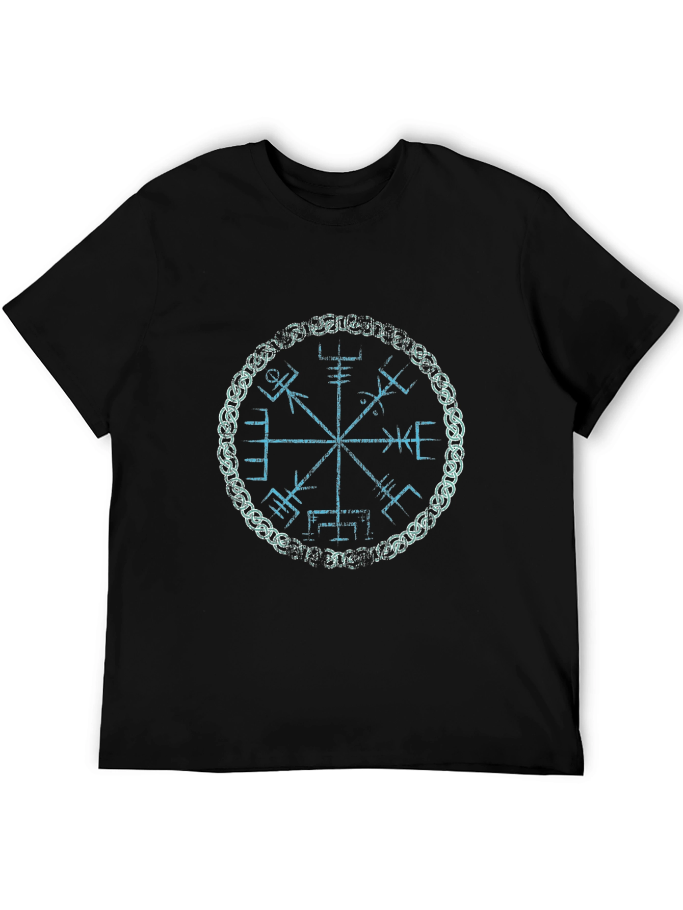 Vegvisir Compass T-Shirt - Viking Symbol