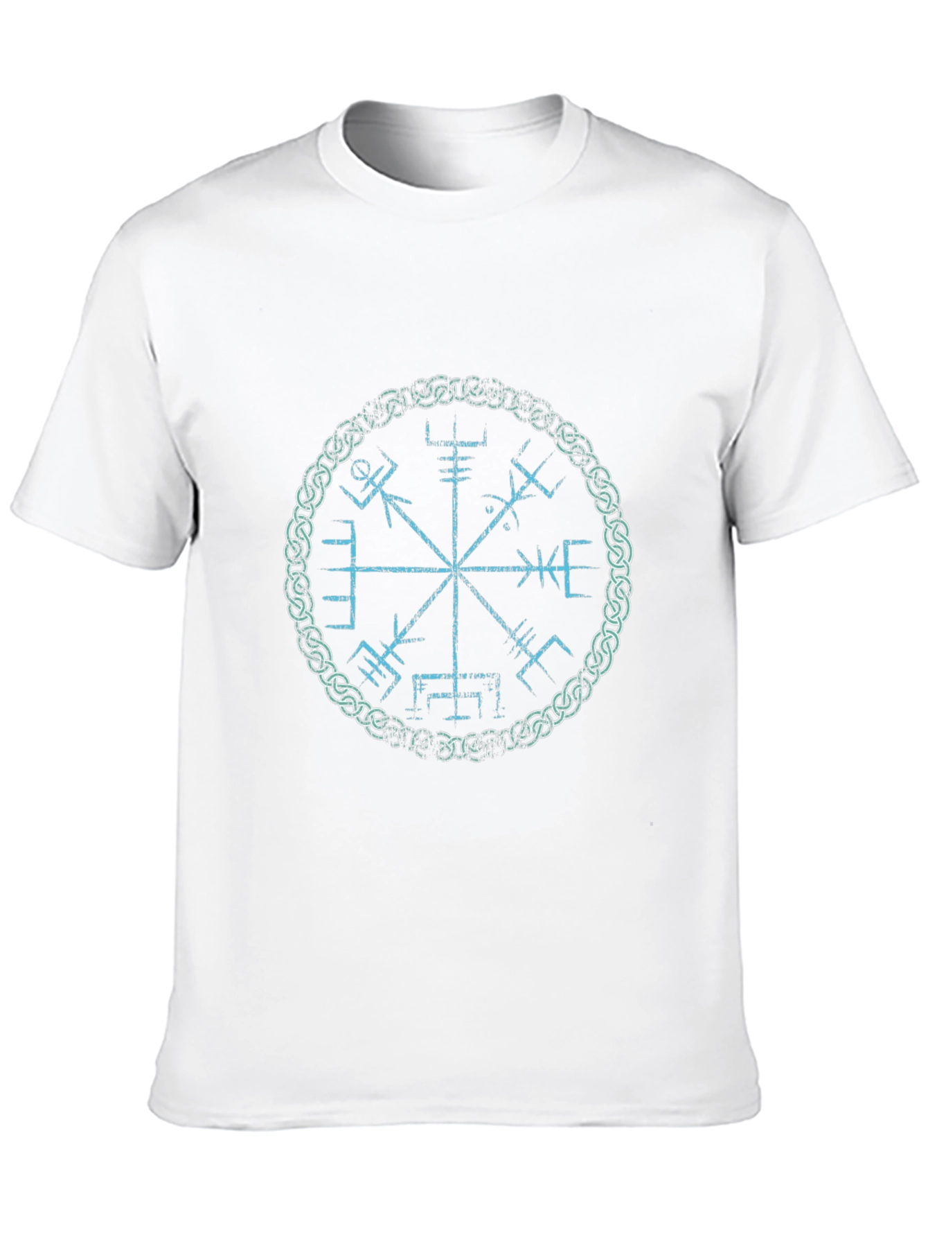 Vegvisir Compass T-Shirt - Viking Symbol