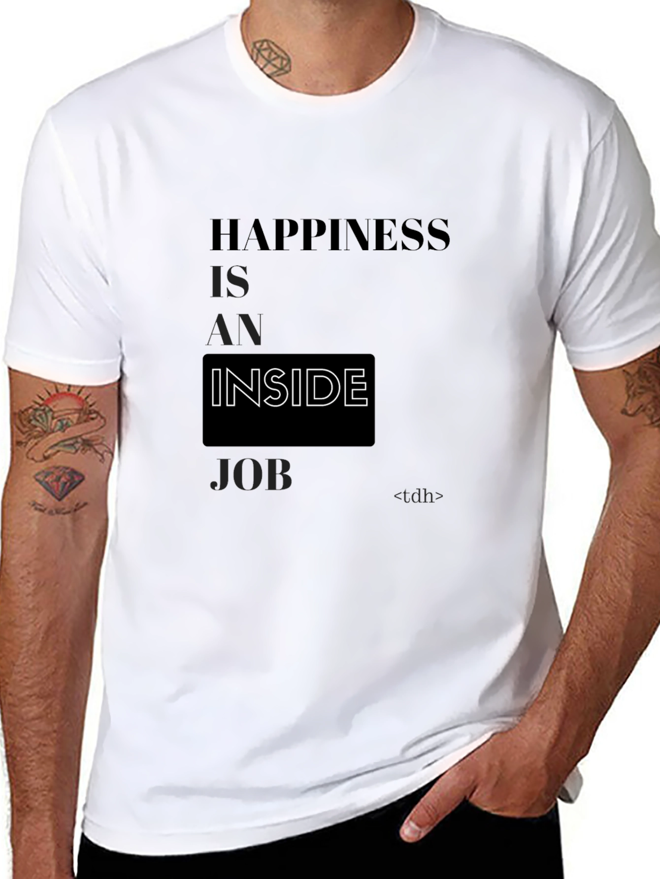 Happiness Inside Job Tee