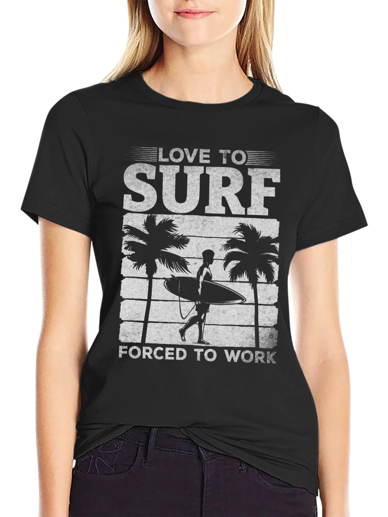 Love to Surf T-Shirt - Surfer Graphic Tee
