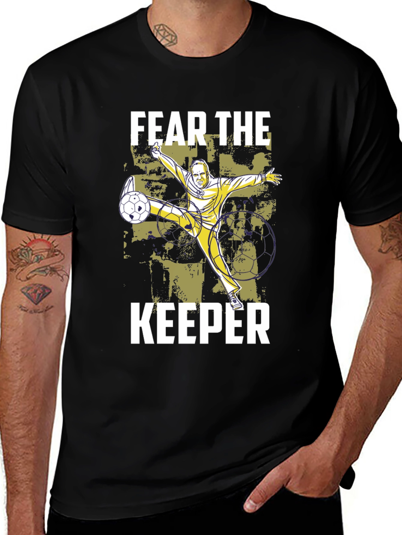 Fear the Keeper T-Shirt - Soccer Goalie Tee