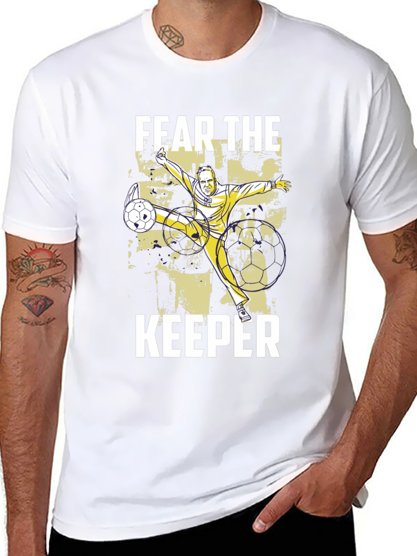 Fear the Keeper T-Shirt - Soccer Goalie Tee