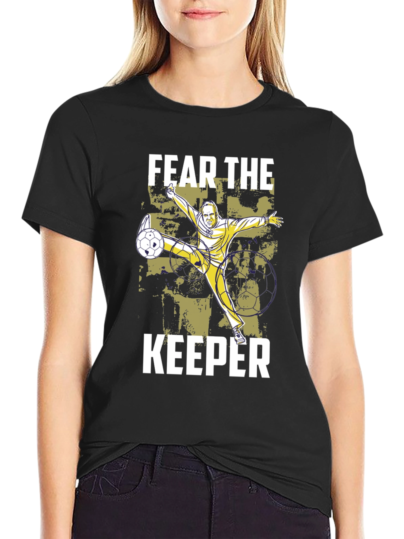 Fear the Keeper T-Shirt - Soccer Goalie Tee