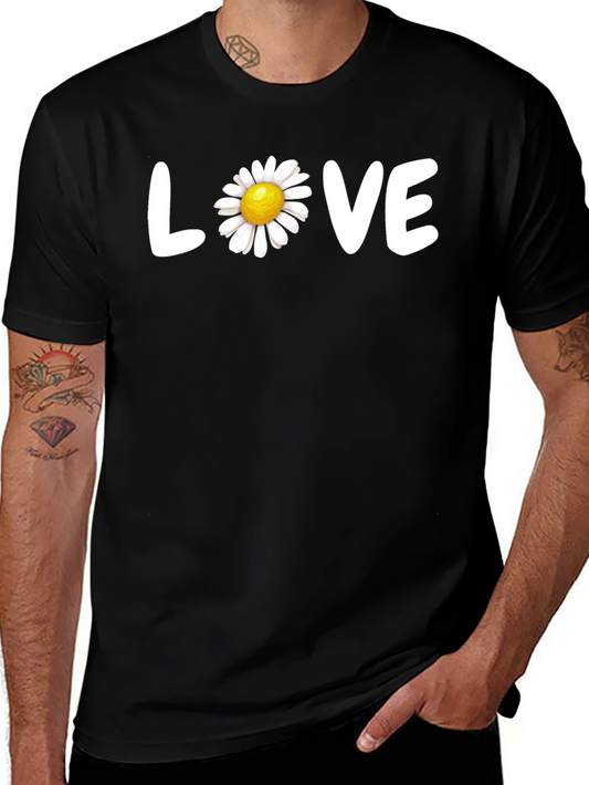 Daisy LOVE Graphic Tee - Stylish Comfort