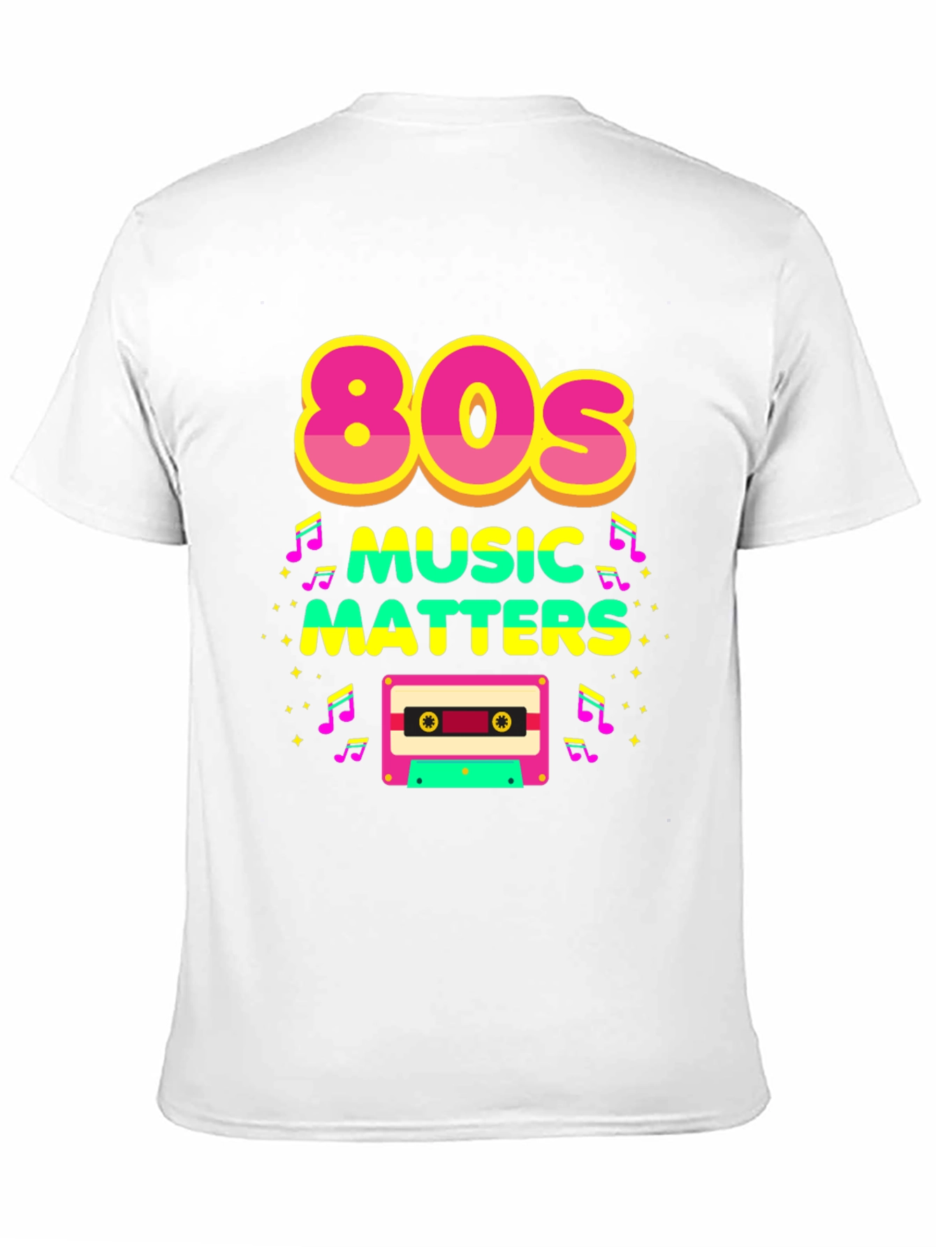 80s Music Matters Graphic T-Shirt