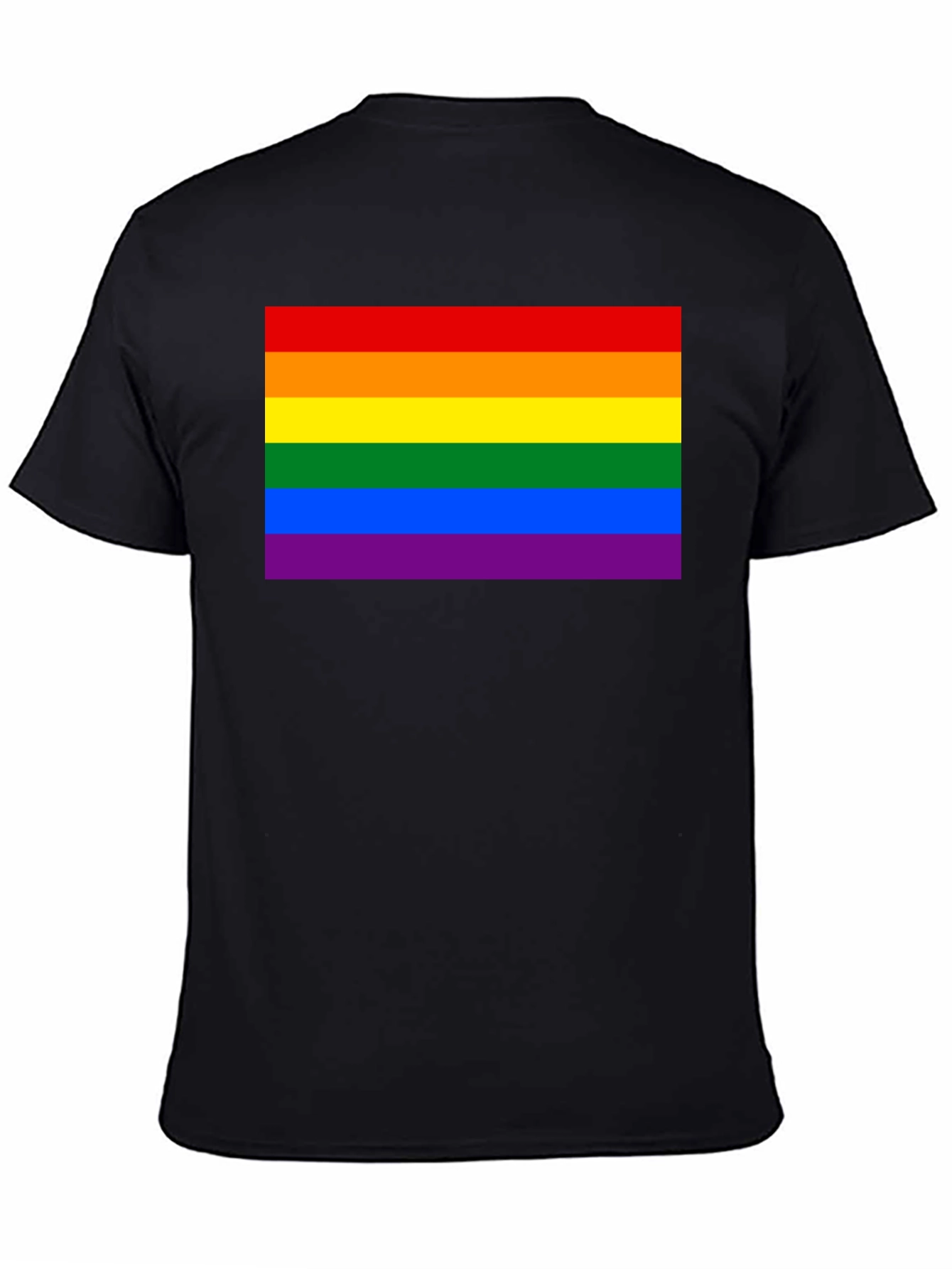 Pride Rainbow Flag Graphic T-Shirt - Unisex